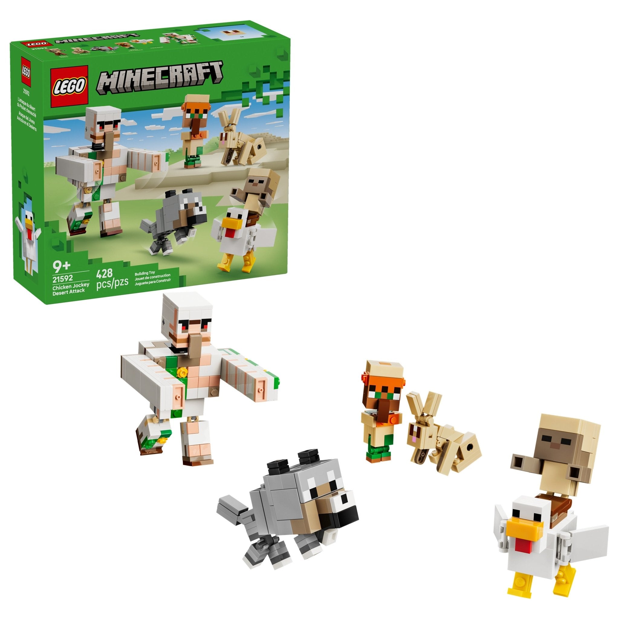LEGO Minecraft Chicken Jockey Desert Attack 21592 - Mastermind Toys___253784