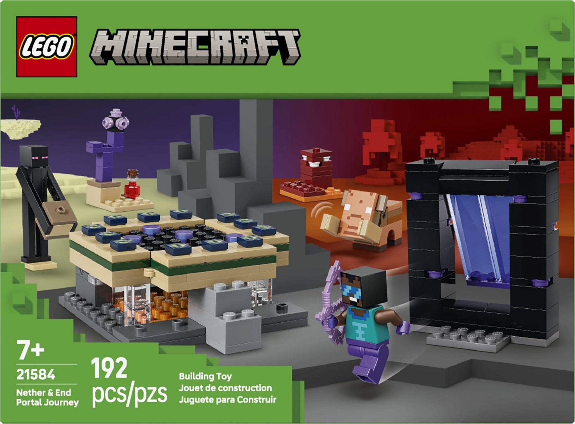 LEGO® Minecraft® Nether & End Portal Journey 21584 - Mastermind Toys___249480