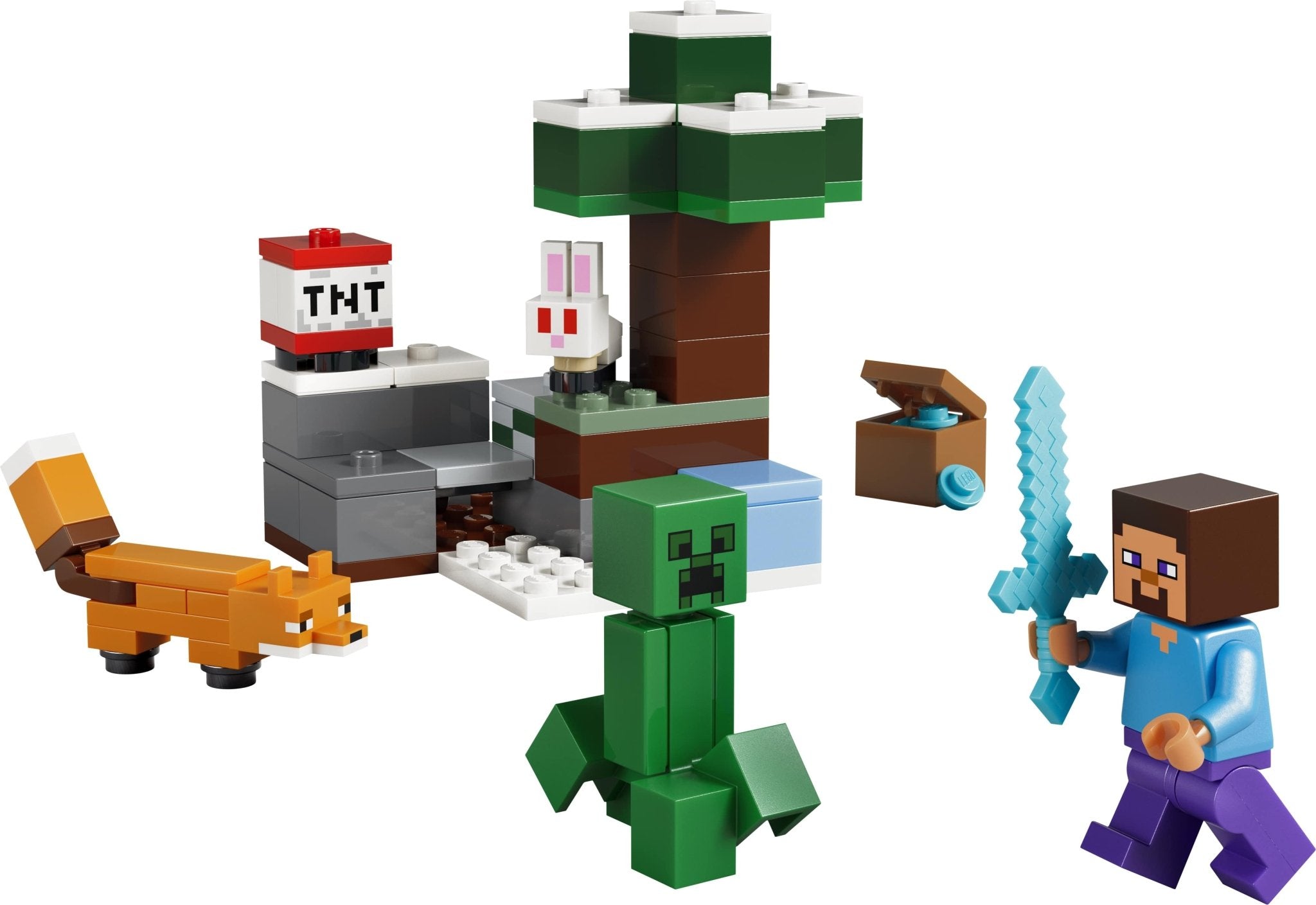 LEGO® Minecraft® Steve’s Taiga Adventure 21583 - Mastermind Toys___249479
