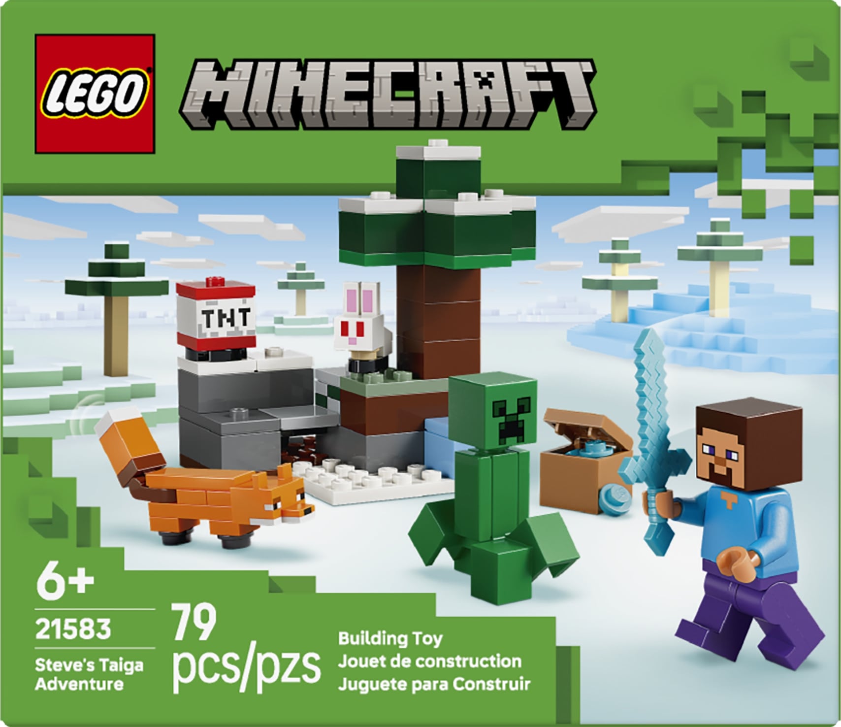 LEGO® Minecraft® Steve’s Taiga Adventure 21583 - Mastermind Toys___249479
