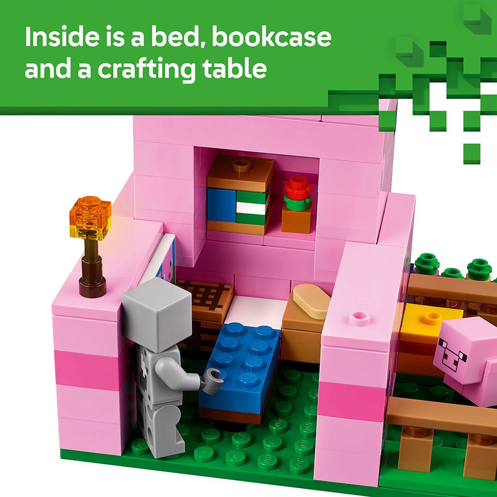 LEGO® Minecraft® The Baby Pig House 21268 - Mastermind Toys___244288