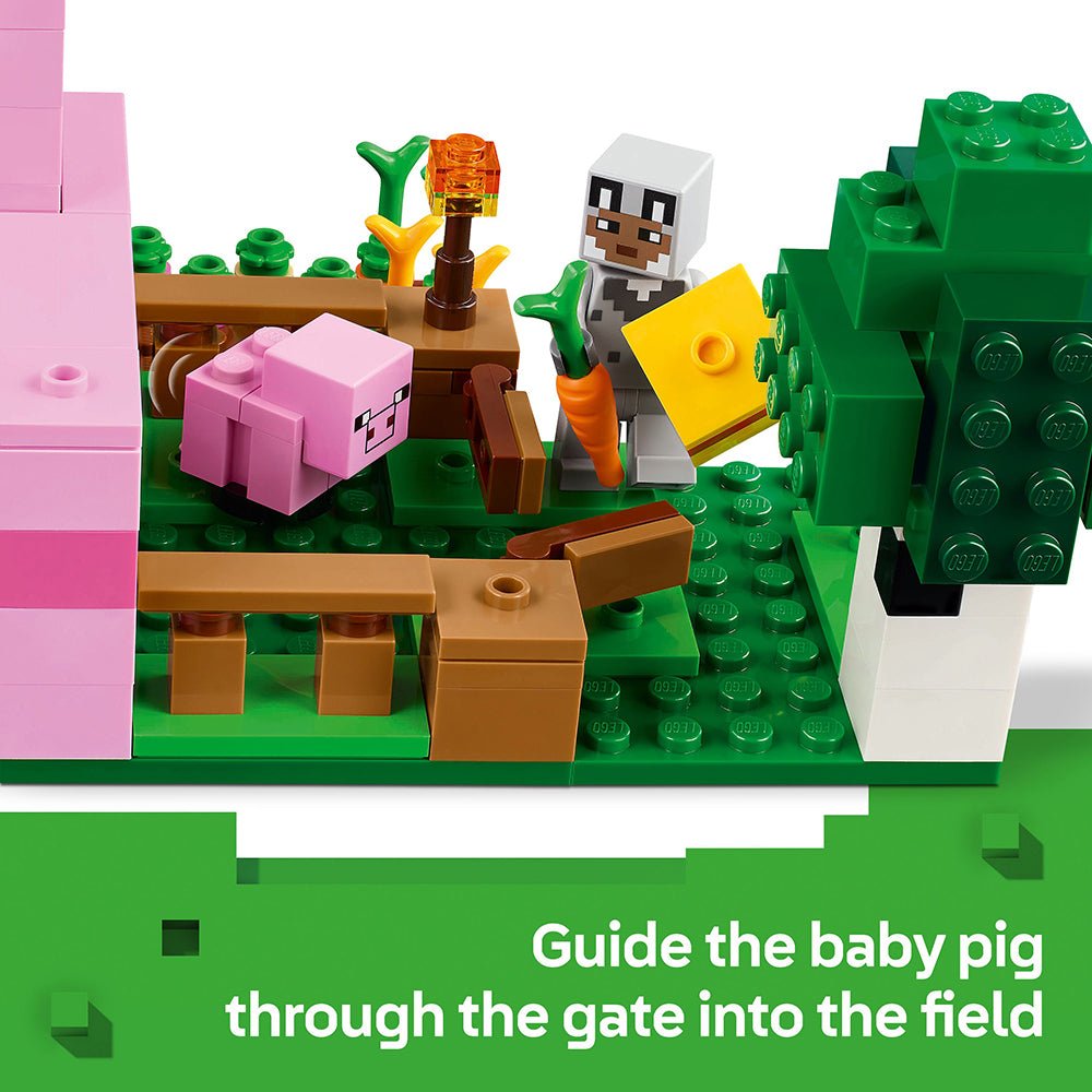 LEGO® Minecraft® The Baby Pig House 21268 - Mastermind Toys___244288