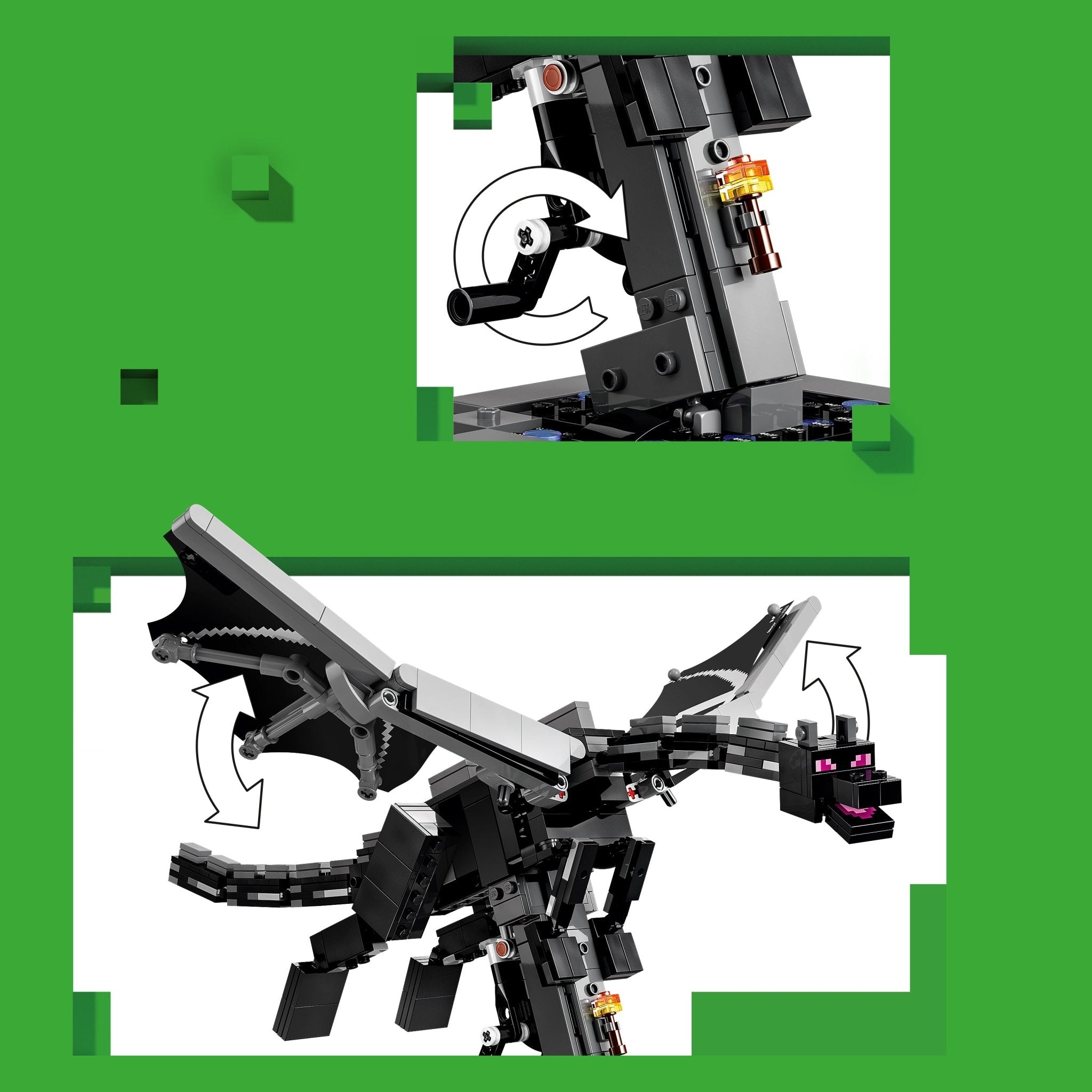 LEGO Minecraft The Ender Dragon Building Toy 21595 - Mastermind Toys___253787