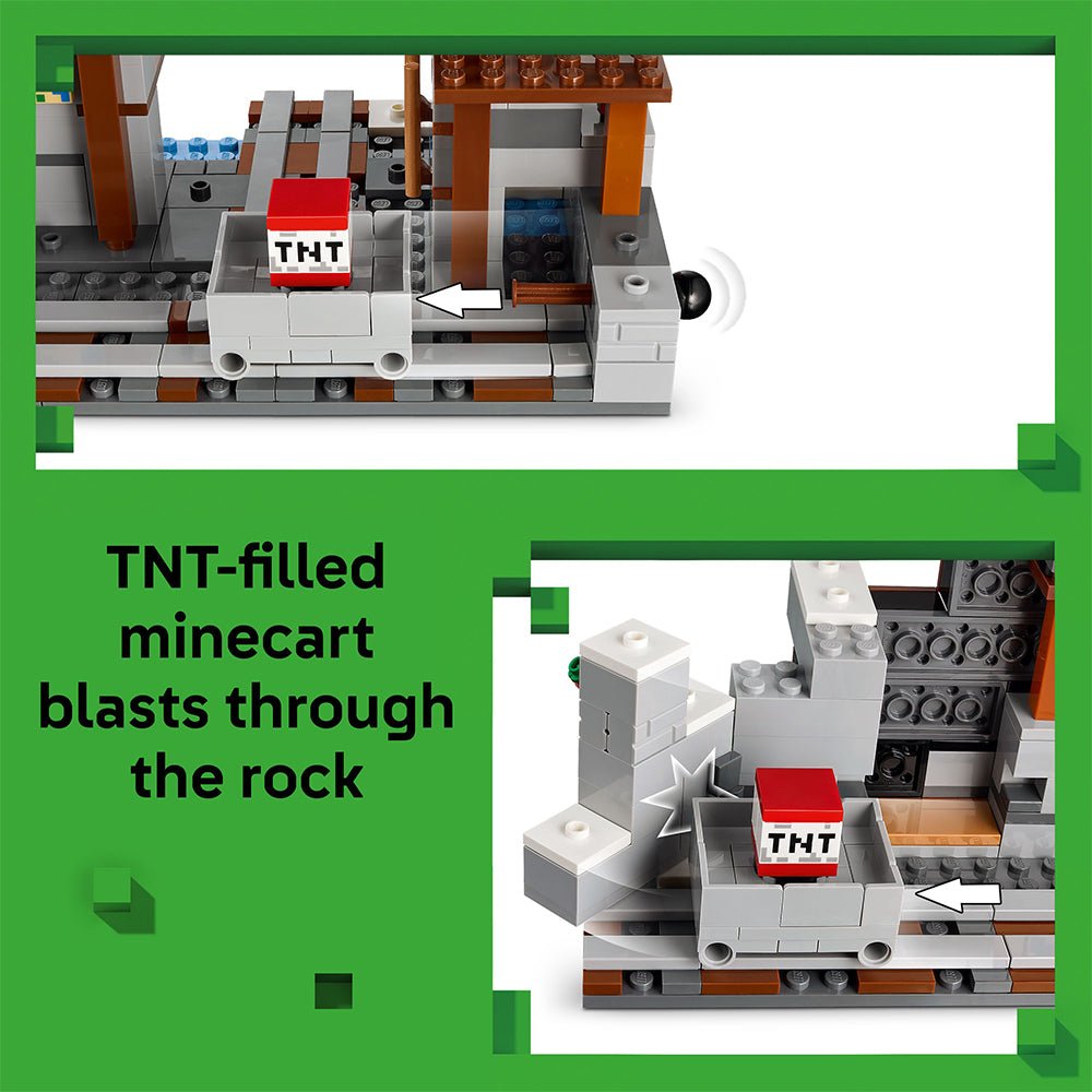 LEGO® Minecraft® The Pickaxe Mine 21277 - Mastermind Toys___246759