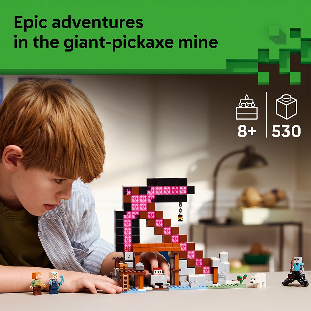 LEGO® Minecraft® The Pickaxe Mine 21277 - Mastermind Toys___246759