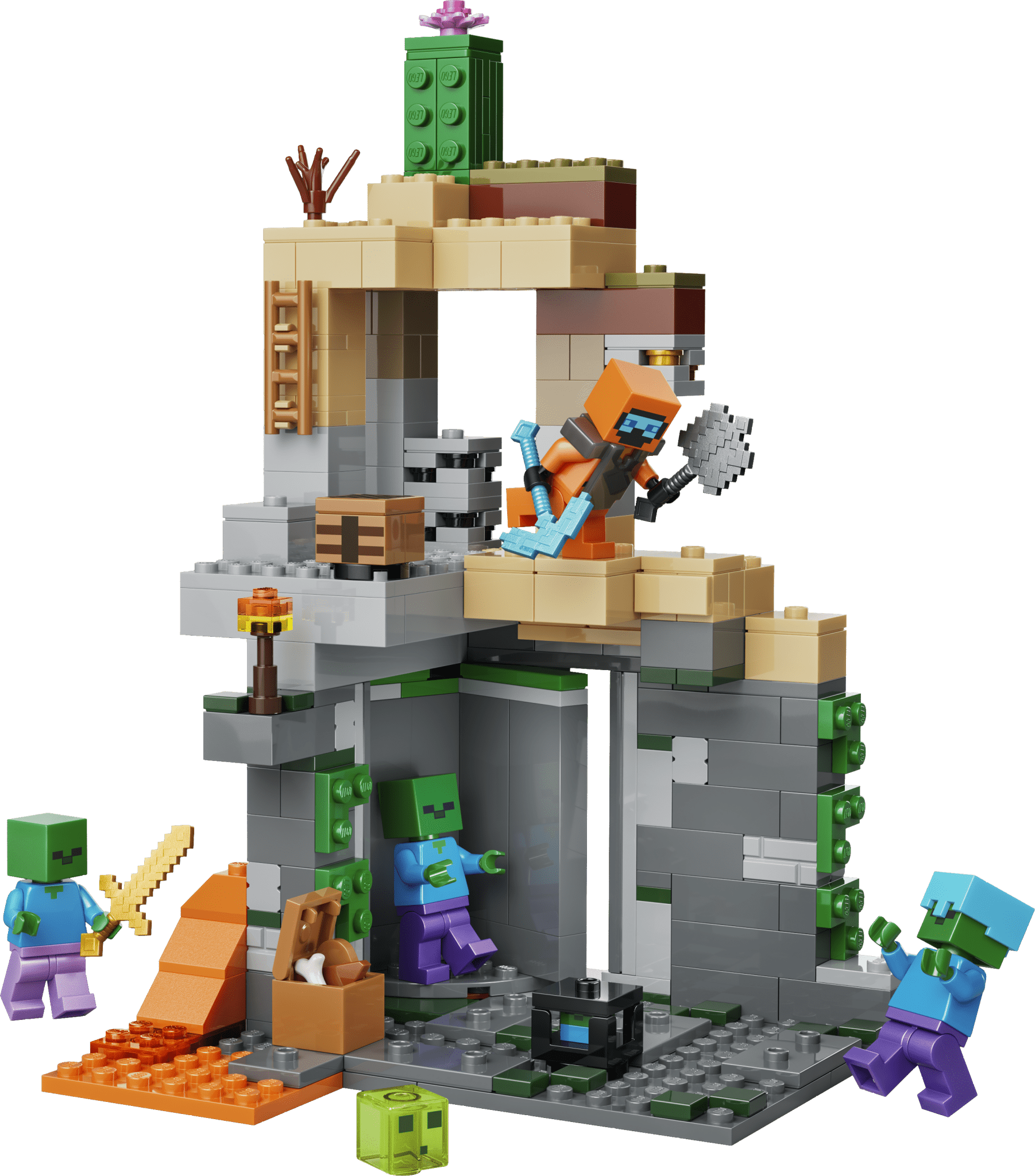 LEGO® Minecraft® Zombie Dungeon 21587 - Mastermind Toys___249483