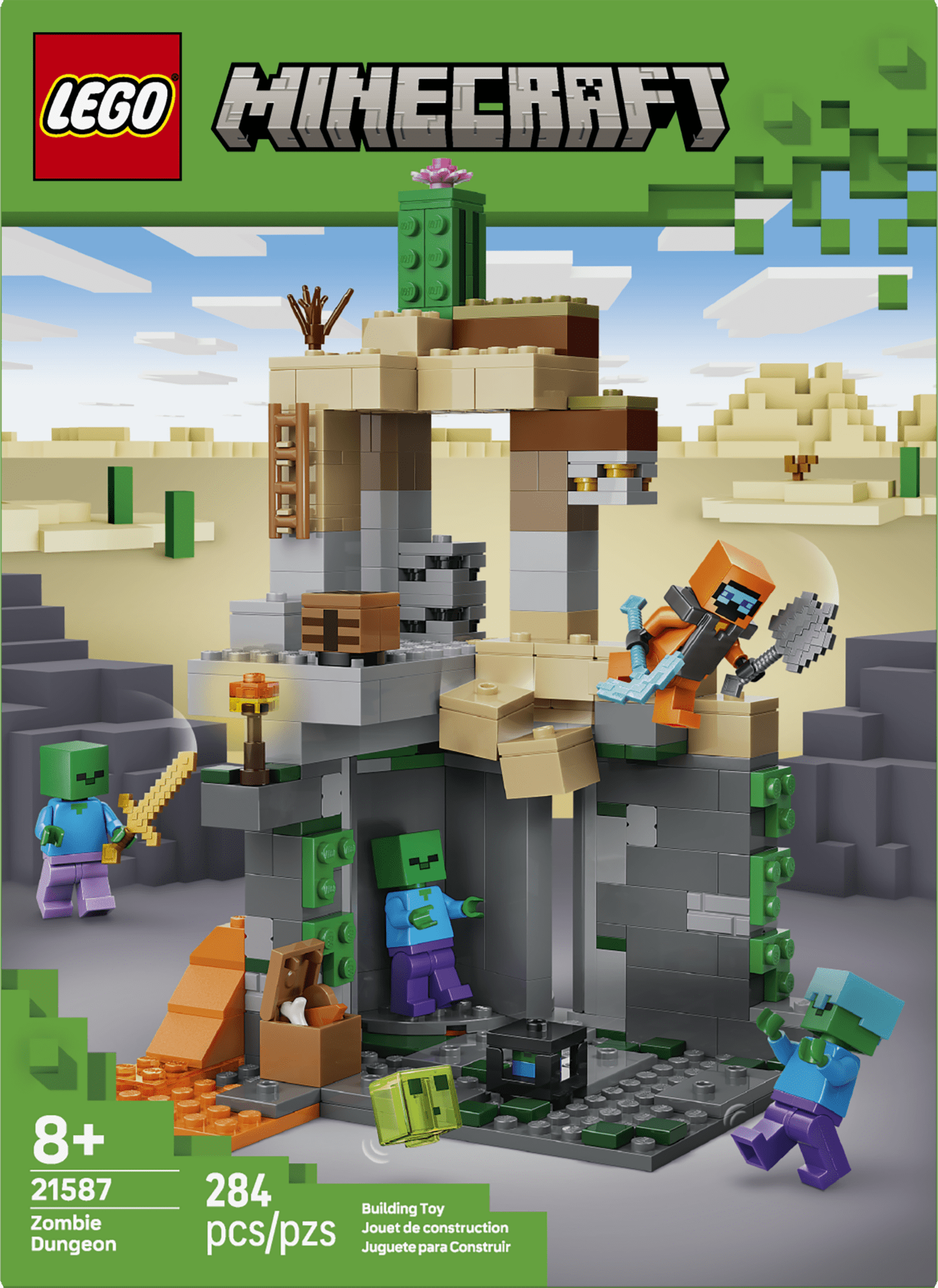 LEGO® Minecraft® Zombie Dungeon 21587 - Mastermind Toys___249483