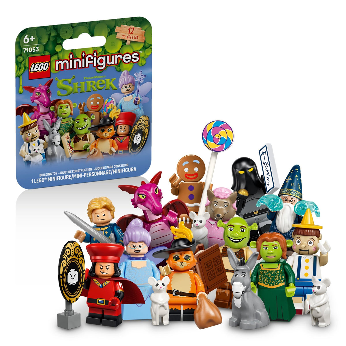 LEGO® Minifigures Shrek Series Mystery Box 71053 - Mastermind Toys___253859