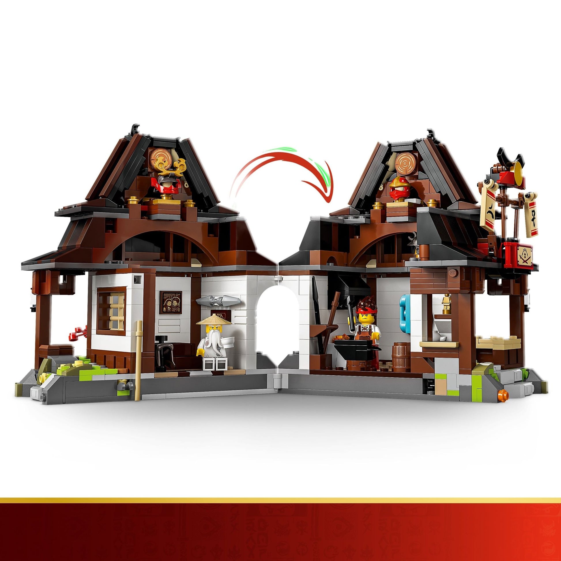 LEGO® NINJAGO® Four Weapons Blacksmith 15th Anniversary 71858 - Mastermind Toys___249563