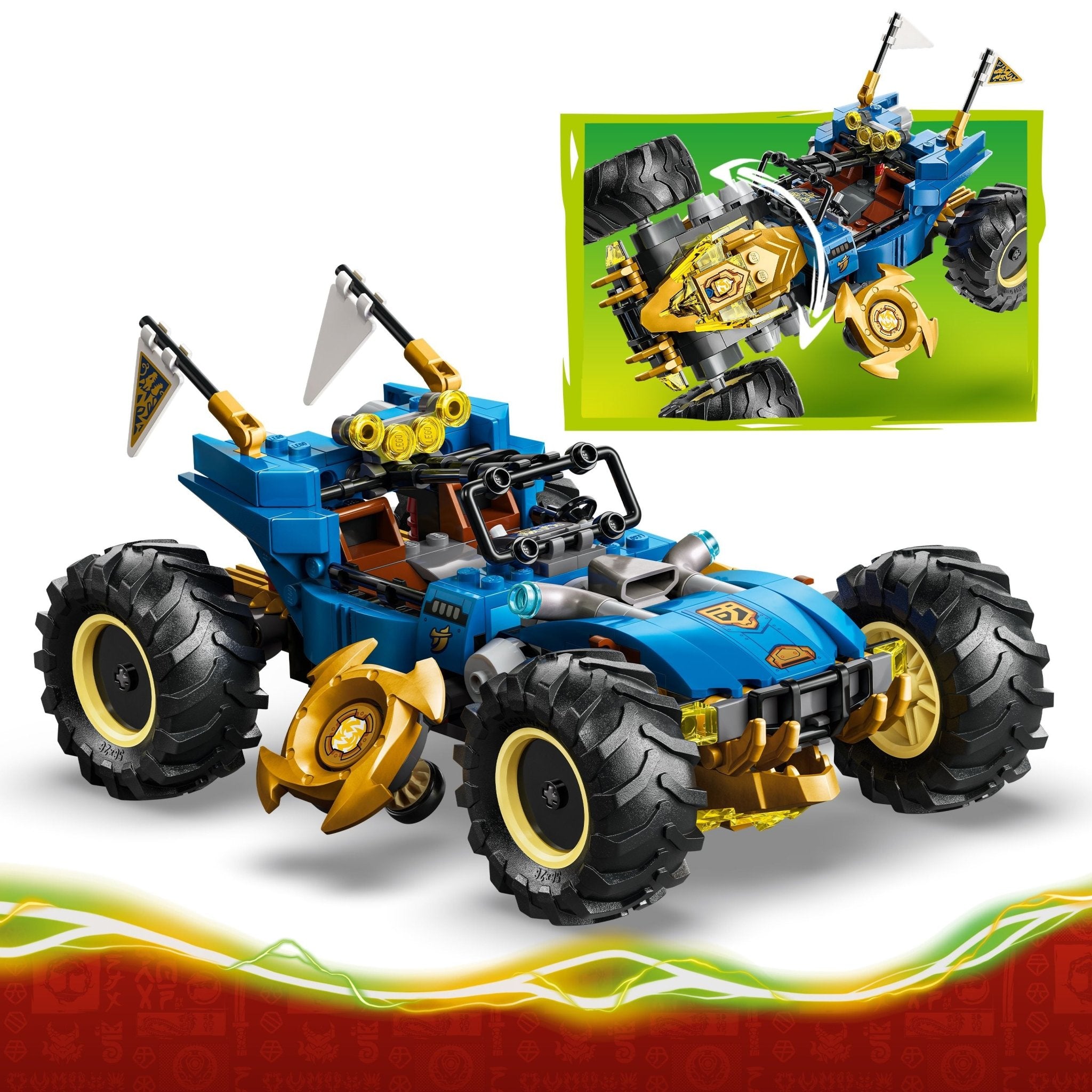 LEGO® NINJAGO® Jay’s Transforming Car 71856 - Mastermind Toys___249561