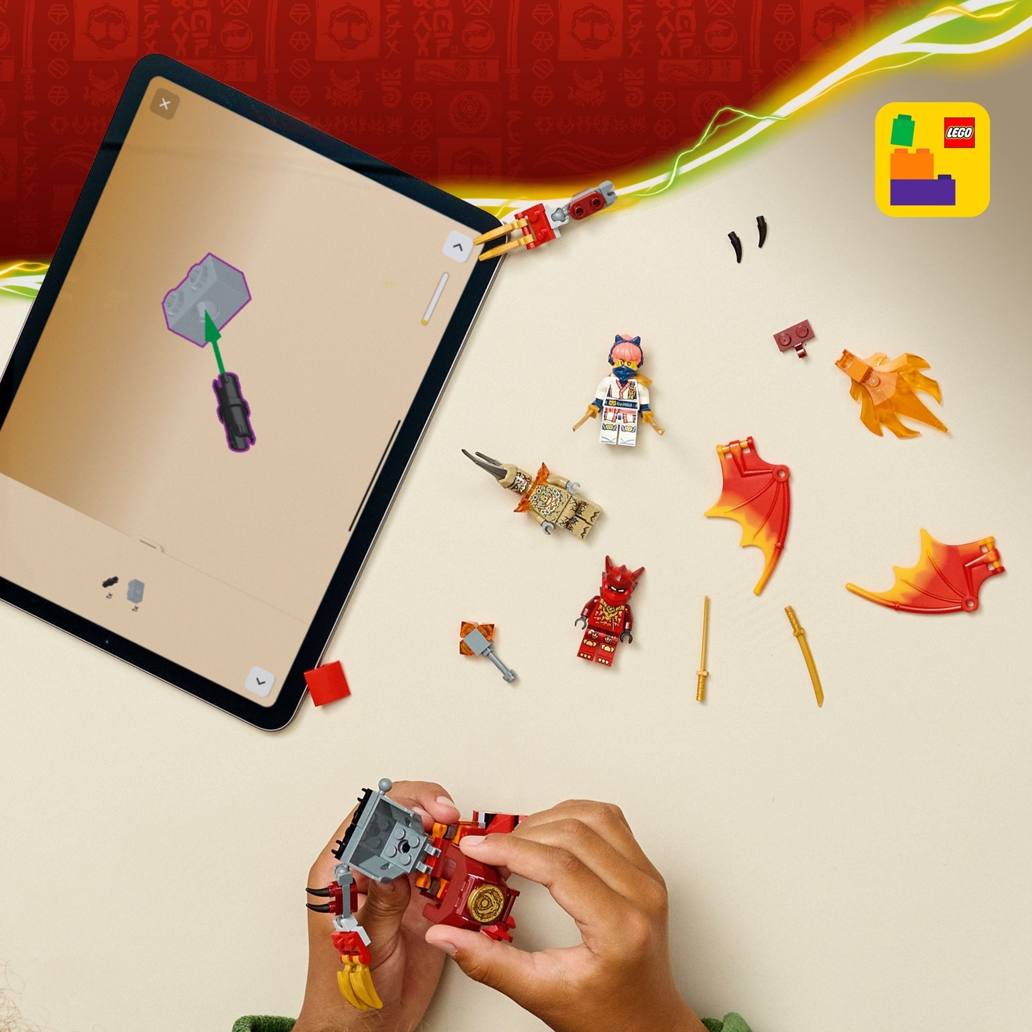 LEGO® NINJAGO® Kai’s Dragon Mech Battle Pack 71851 - Mastermind Toys___249558