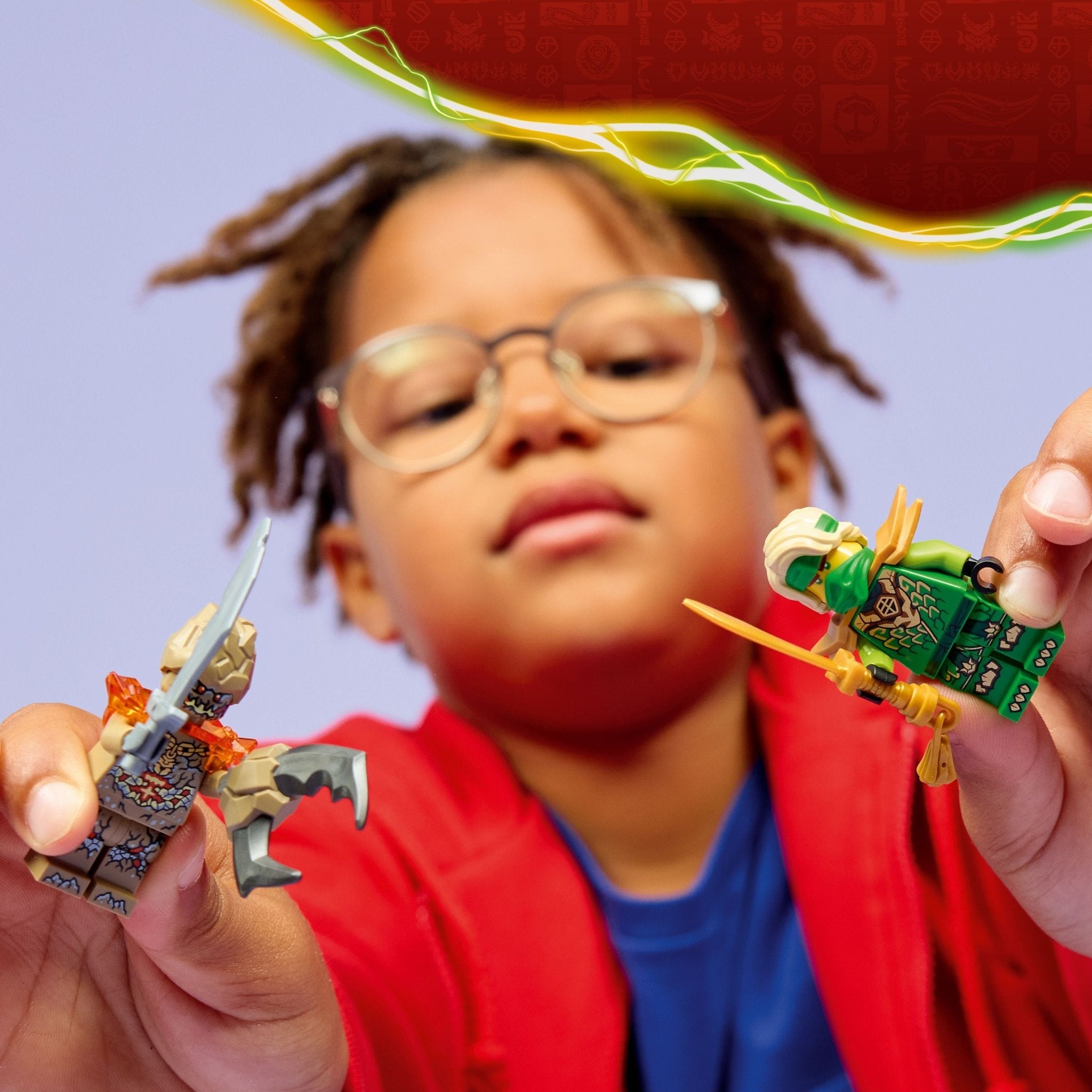 LEGO® NINJAGO® Lloyd vs. Earth Monster Battle 71850 - Mastermind Toys___249557