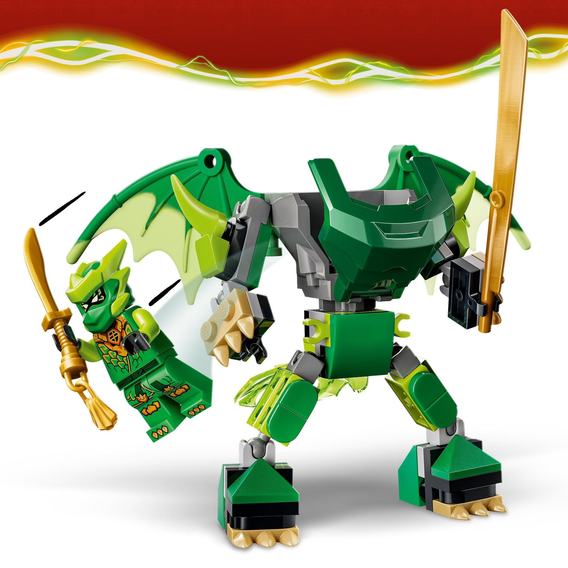LEGO® NINJAGO Lloyd's Dragon Mech Battle Pack 71862 - Mastermind Toys___253860