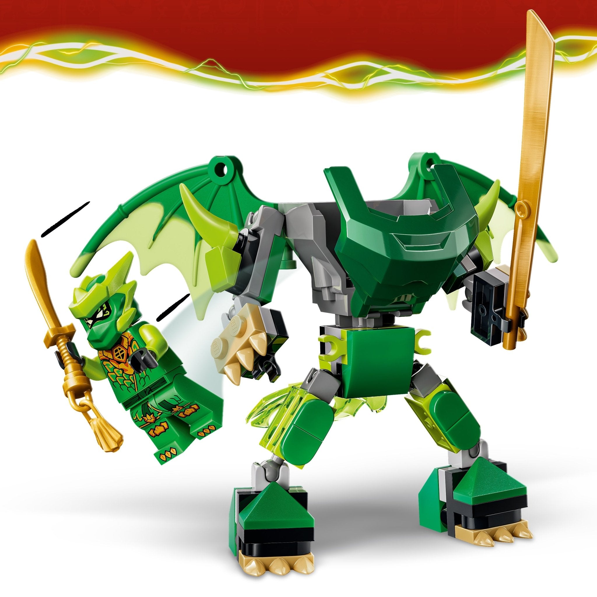 LEGO® NINJAGO Lloyd's Dragon Mech Battle Pack 71862 - Mastermind Toys___253860