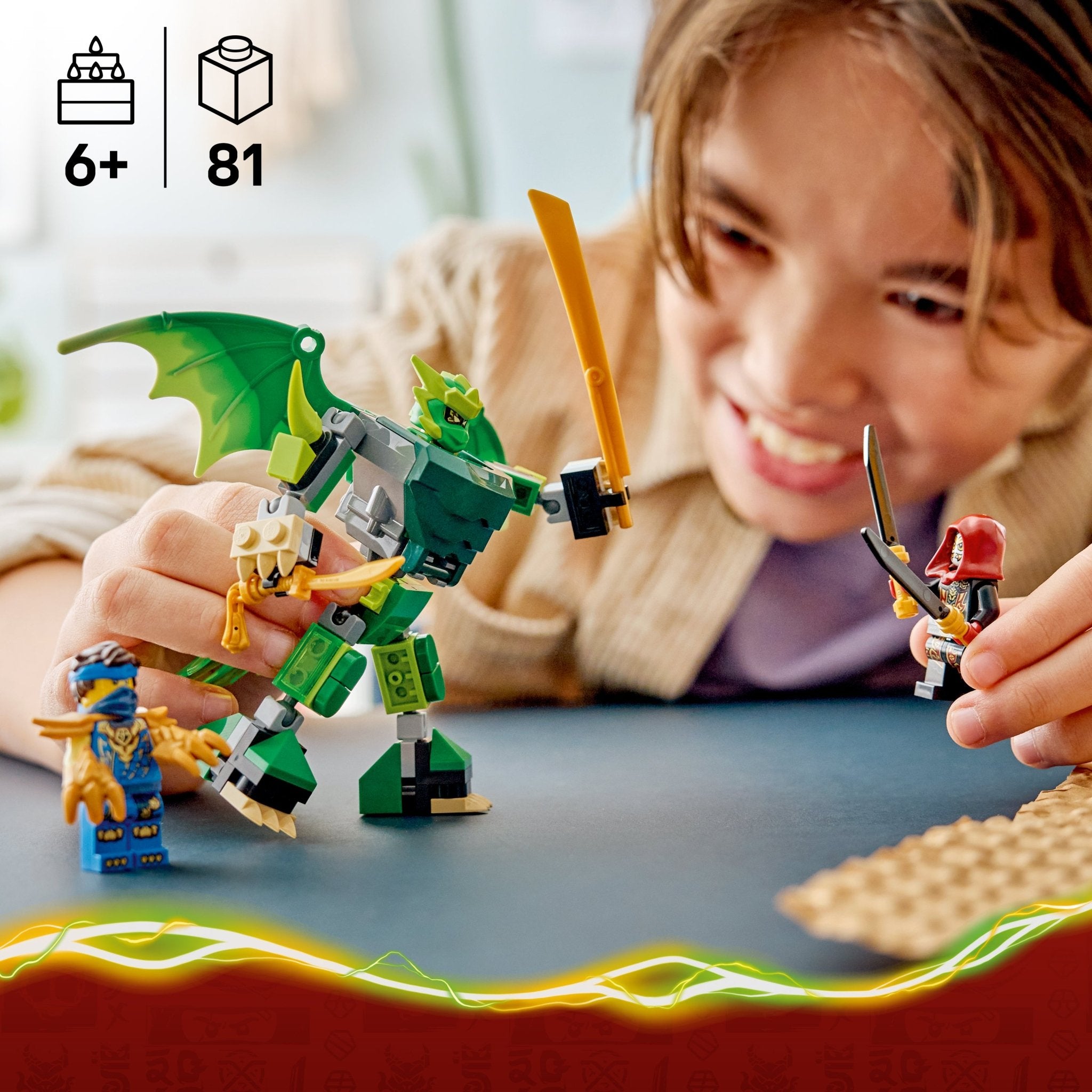 LEGO® NINJAGO Lloyd's Dragon Mech Battle Pack 71862 - Mastermind Toys___253860