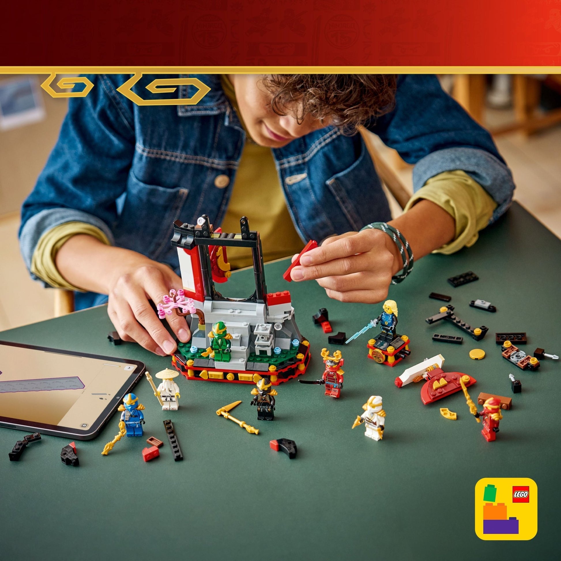 LEGO® NINJAGO® Ninja Character Display 15th Anniversary 71866 - Mastermind Toys___249565