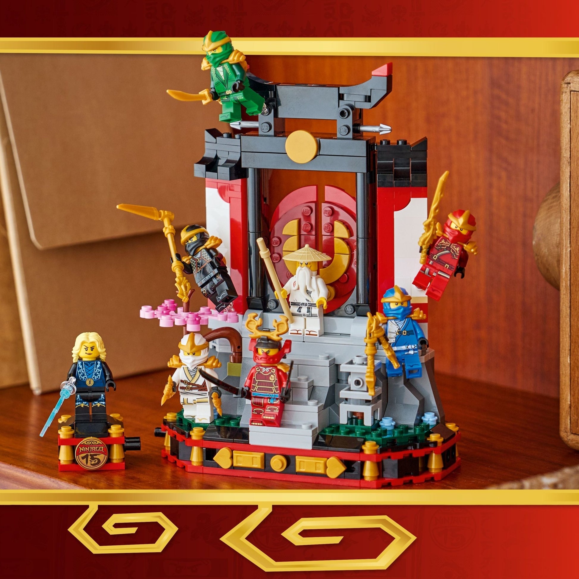 LEGO® NINJAGO® Ninja Character Display 15th Anniversary 71866 - Mastermind Toys___249565