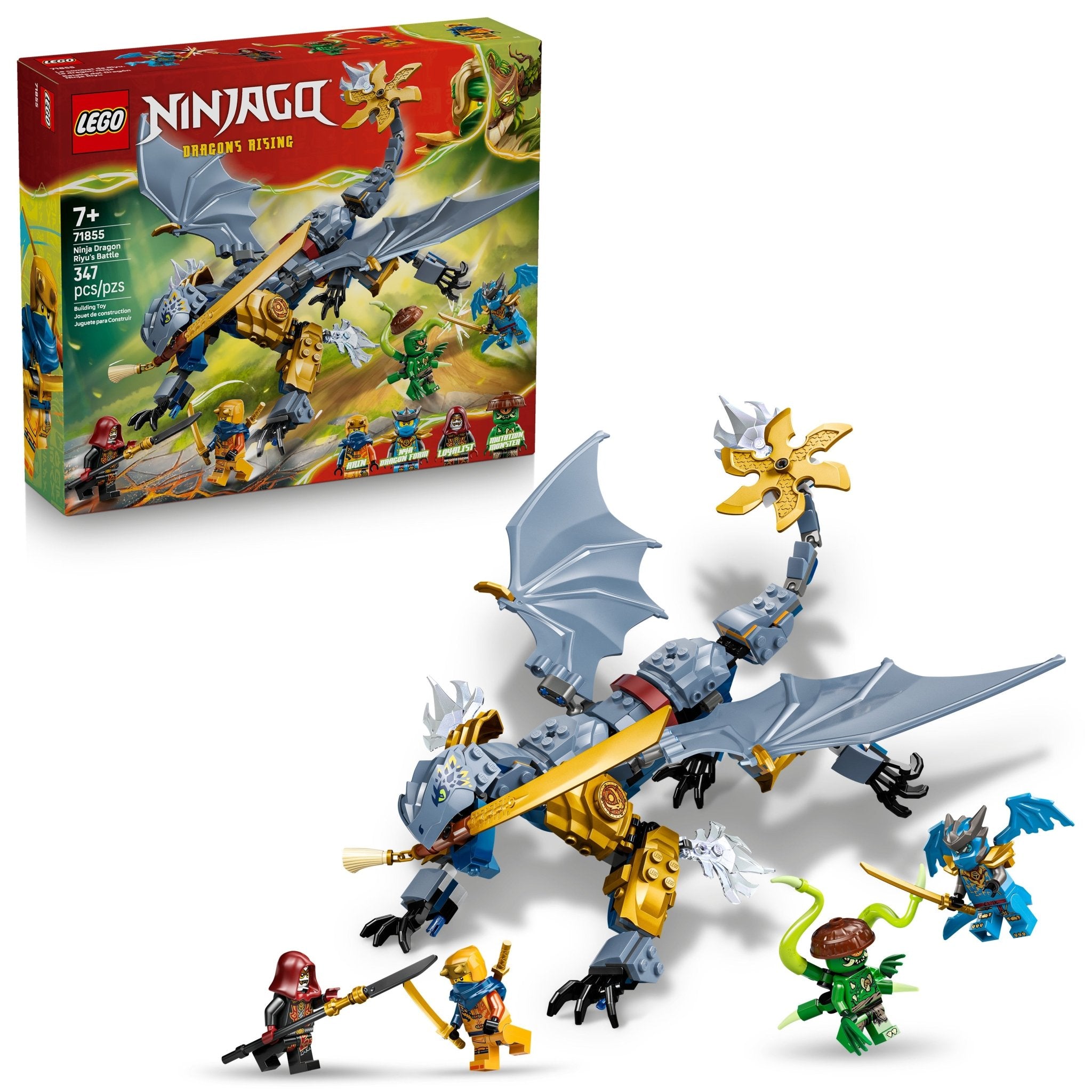 LEGO® NINJAGO® Ninja Dragon Riyu’s Battle 71855 - Mastermind Toys___249560