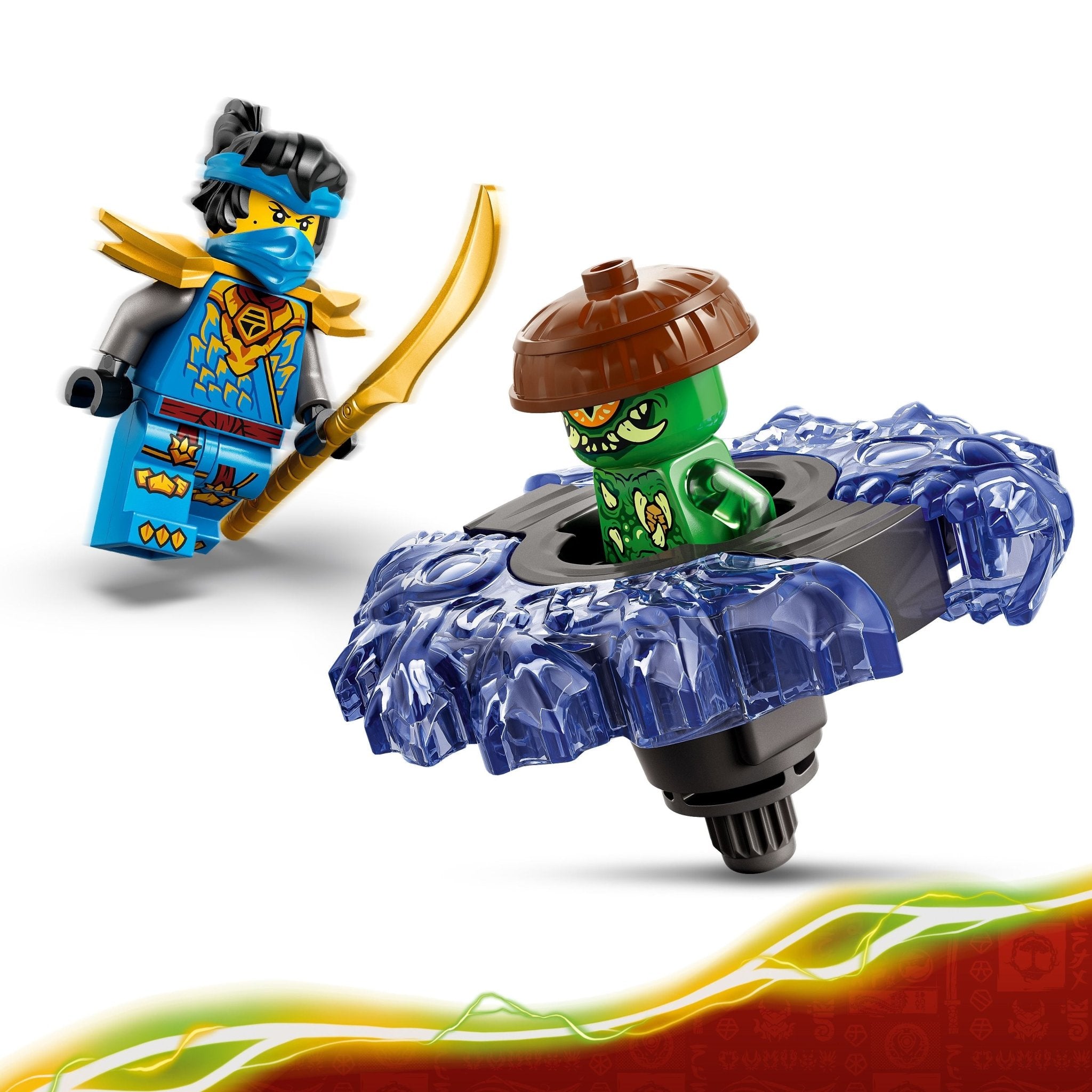 LEGO® NINJAGO® Nya vs. Mutation Monster Spinner 71849 - Mastermind Toys___249556