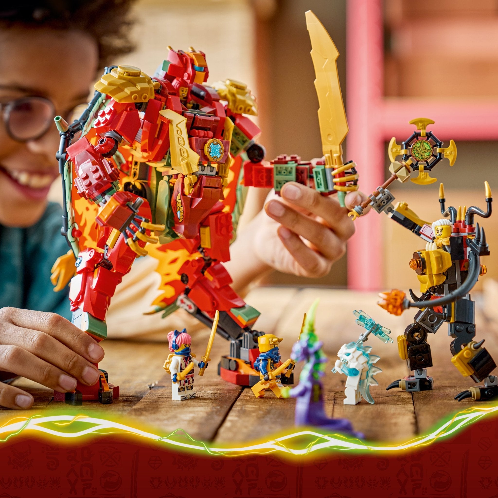 LEGO® NINJAGO Wyldfyre's Transforming Dragon Mech 71868 - Mastermind Toys___253864