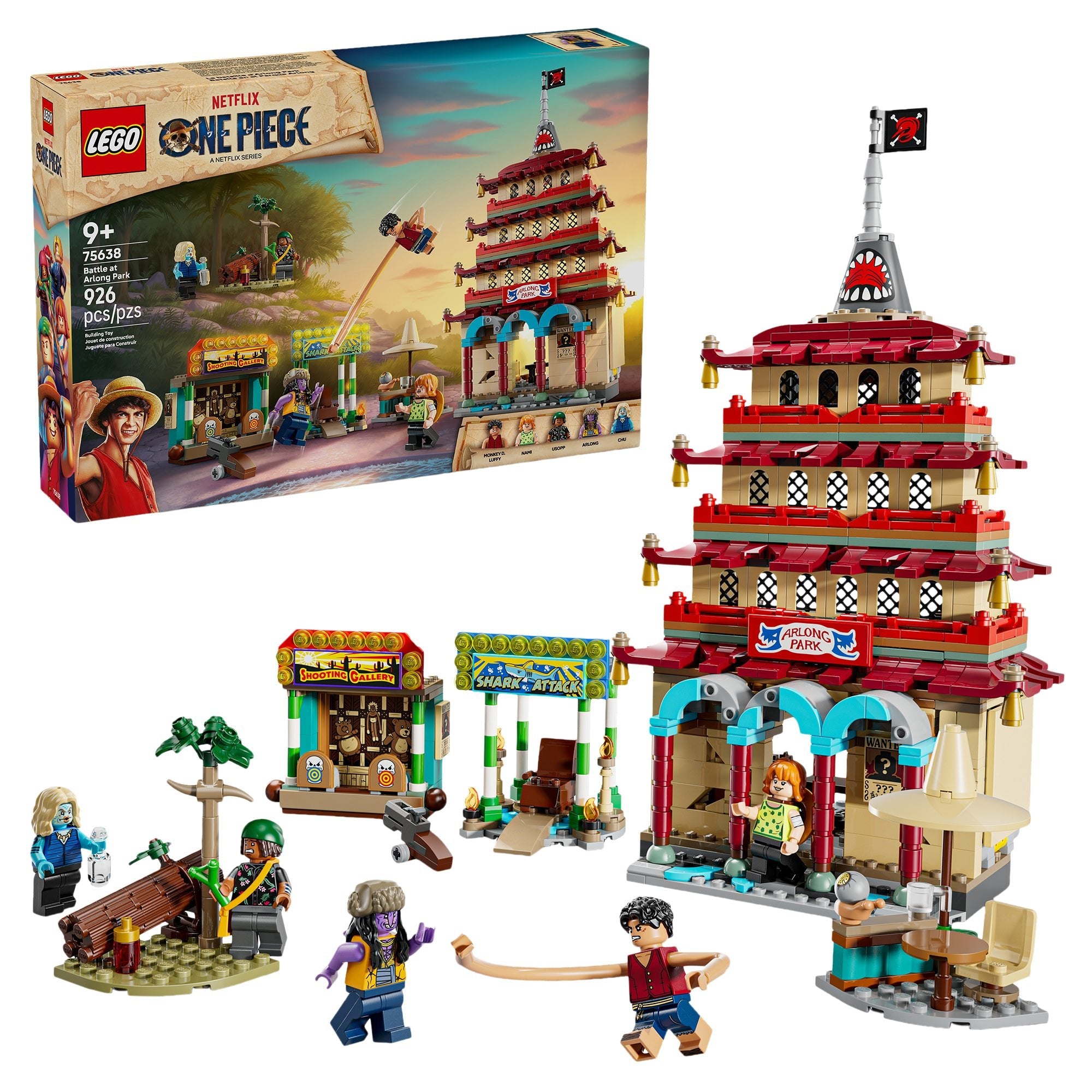 LEGO® ONE PIECE Battle at Arlong Park Interactive Pirate Toy Building Set 75638 - Mastermind Toys___246762