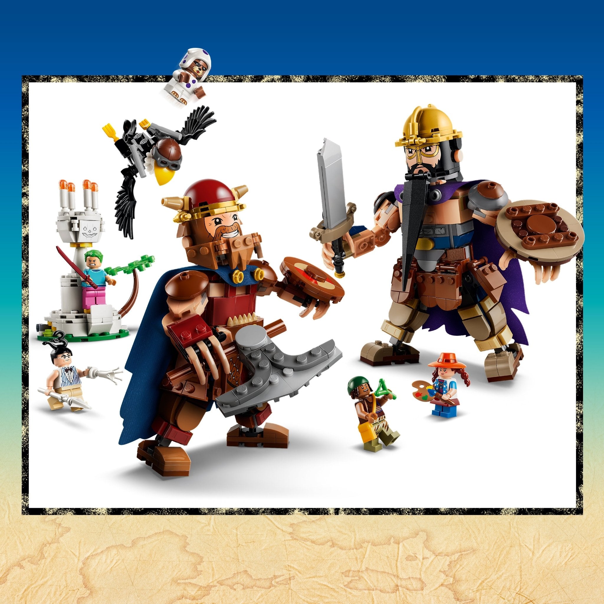 LEGO® ONE PIECE Dorry vs. Brogy – Giants of Little Garden 75644 - Mastermind Toys___253889