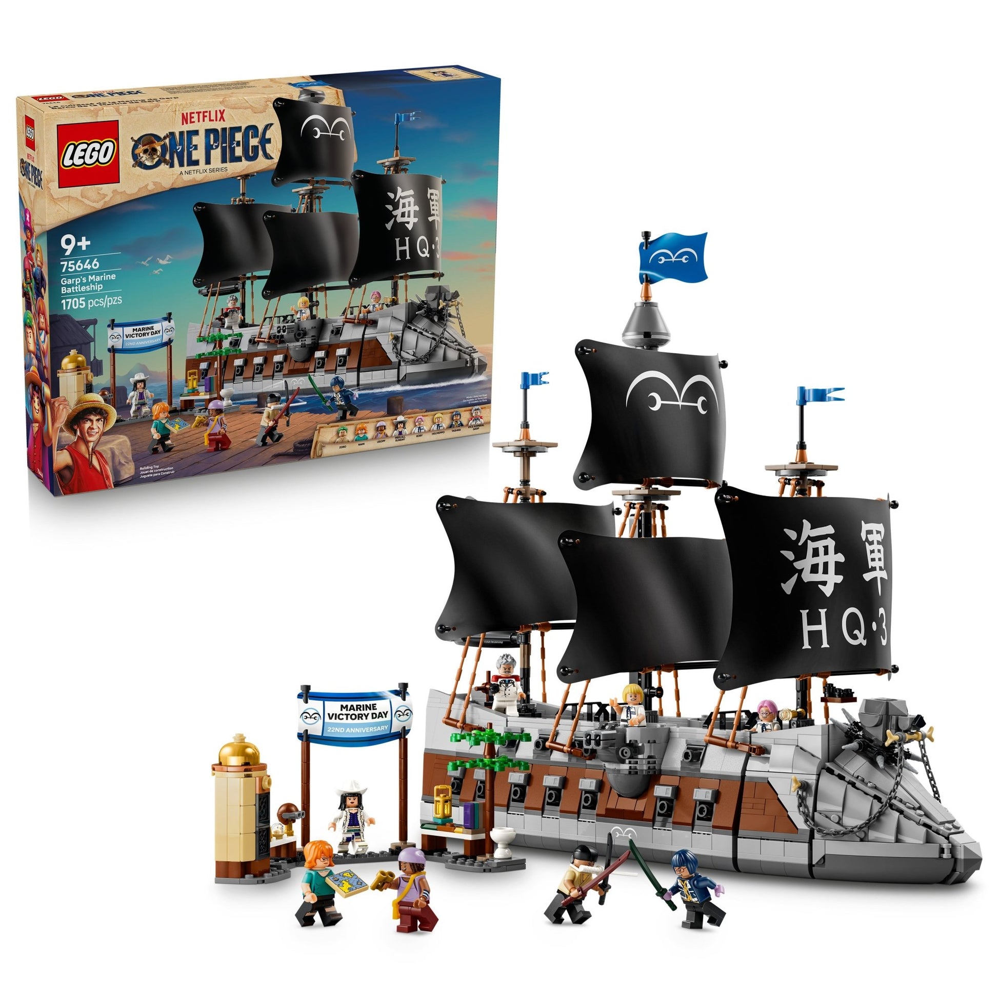 LEGO® ONE PIECE Garp's Marine Battleship 75646 - Mastermind Toys___253891