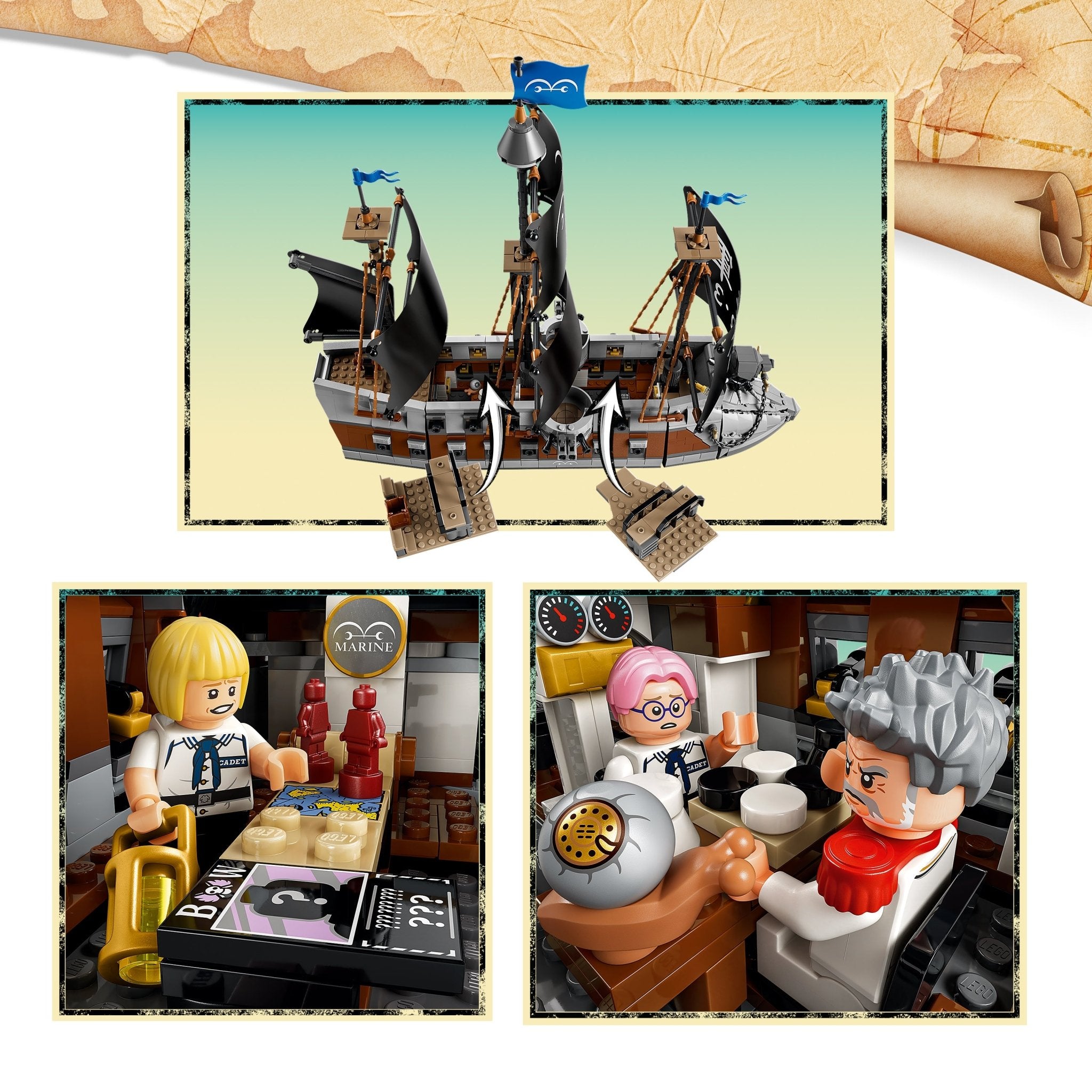 LEGO® ONE PIECE Garp's Marine Battleship 75646 - Mastermind Toys___253891