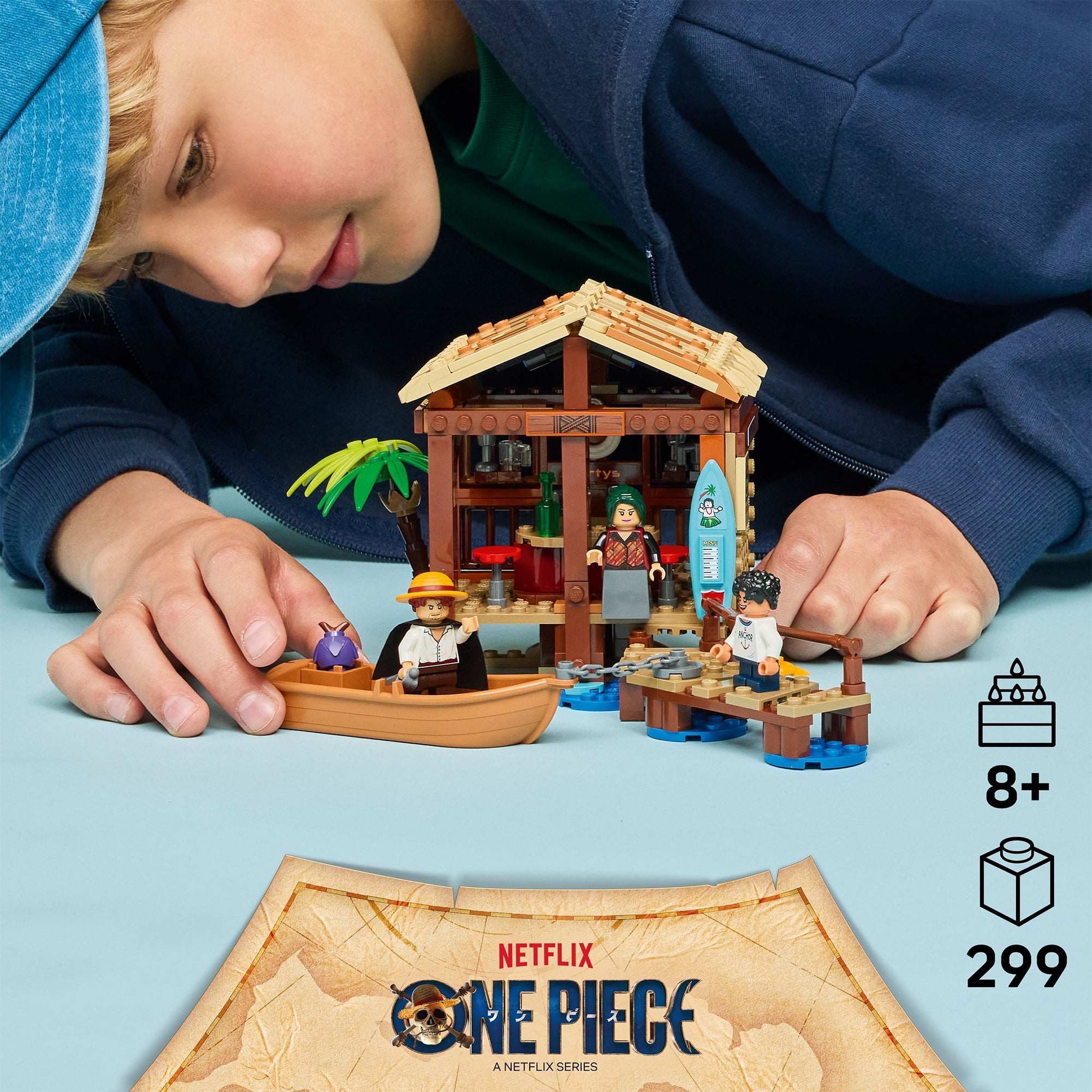 LEGO® ONE PIECE Windmill Village Hut Building Kit 75636