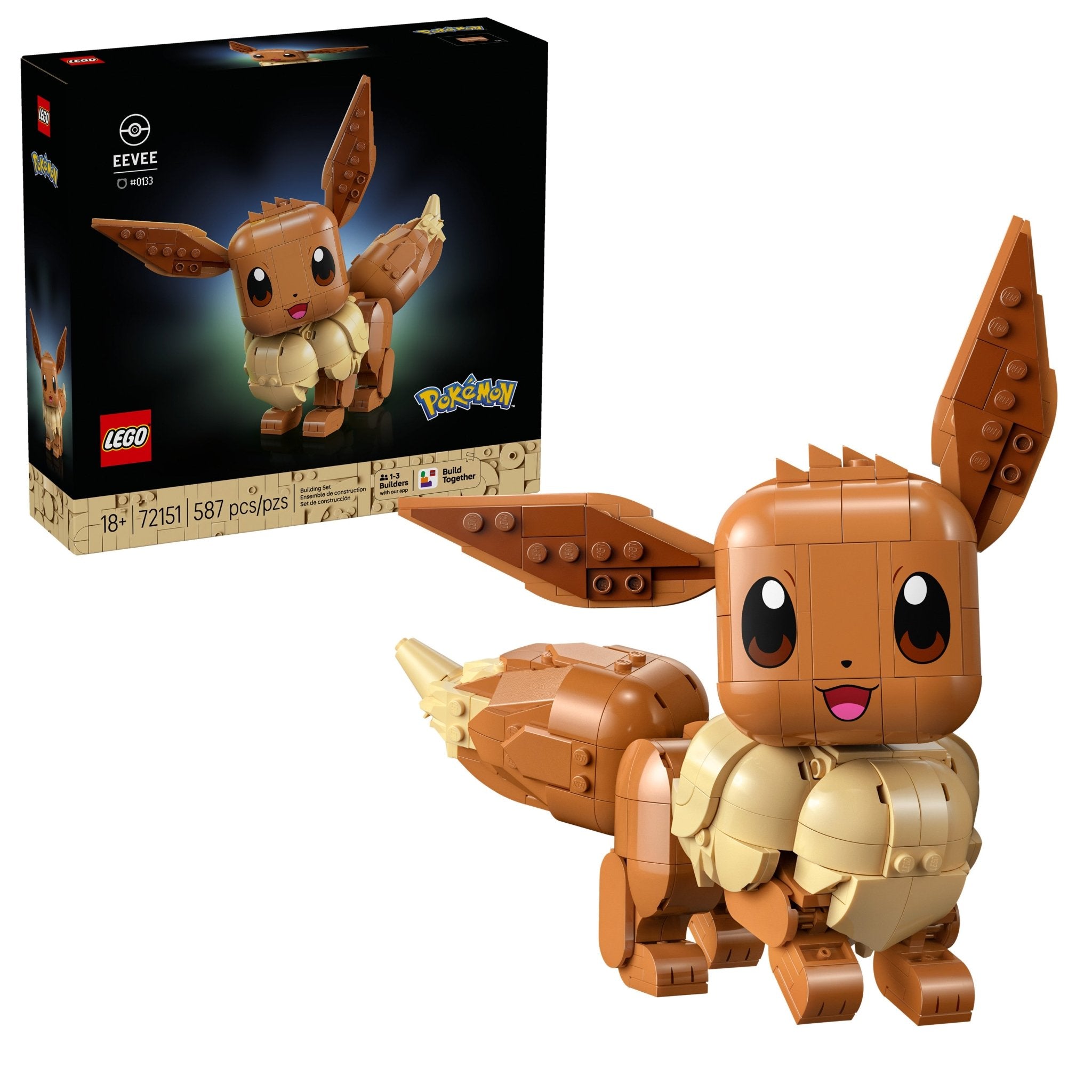 LEGO Pokémon Eevee Building Set 72151 - Mastermind Toys___253725