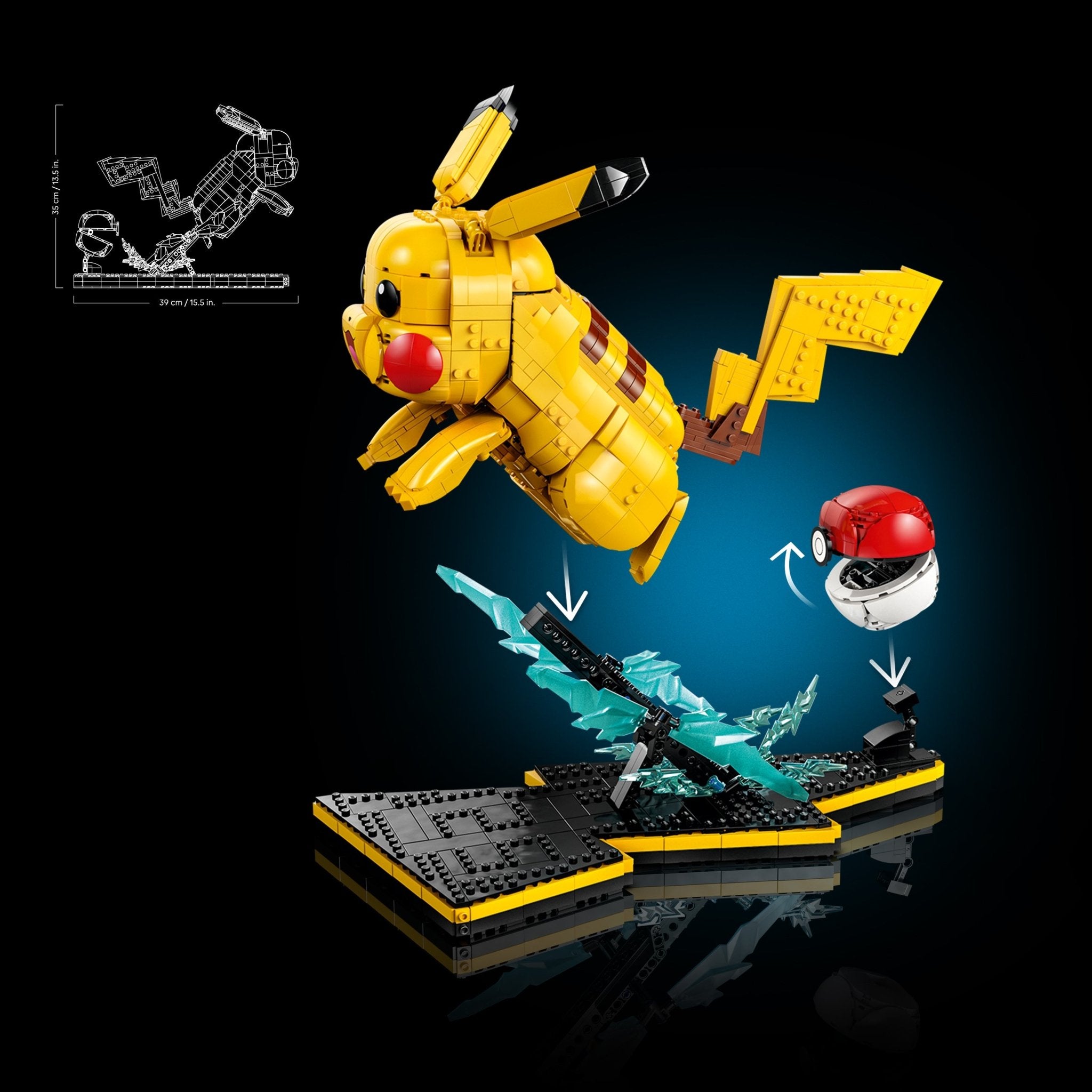 LEGO Pokémon Pikachu and Poké Ball 72152 - Mastermind Toys___253726