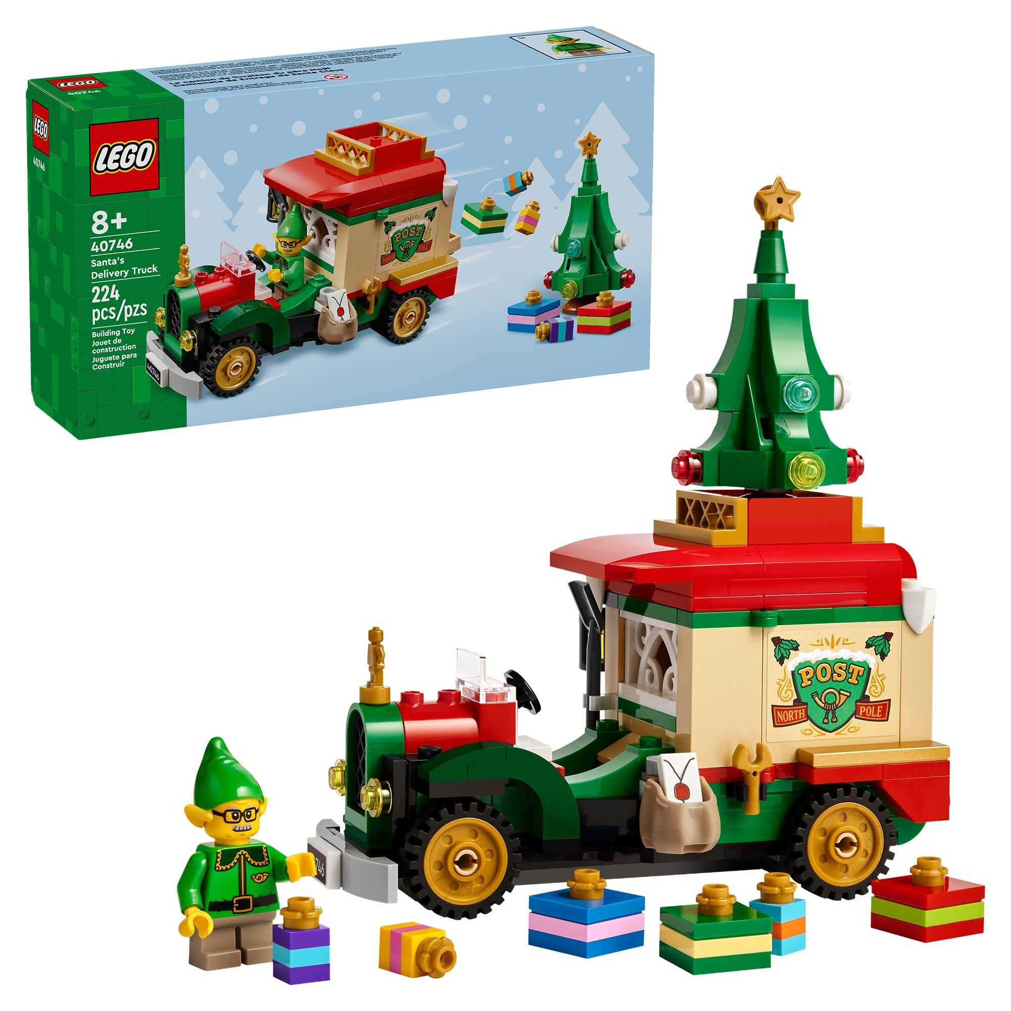 LEGO® Santa’s Delivery Truck 40746 - Mastermind Toys___249199