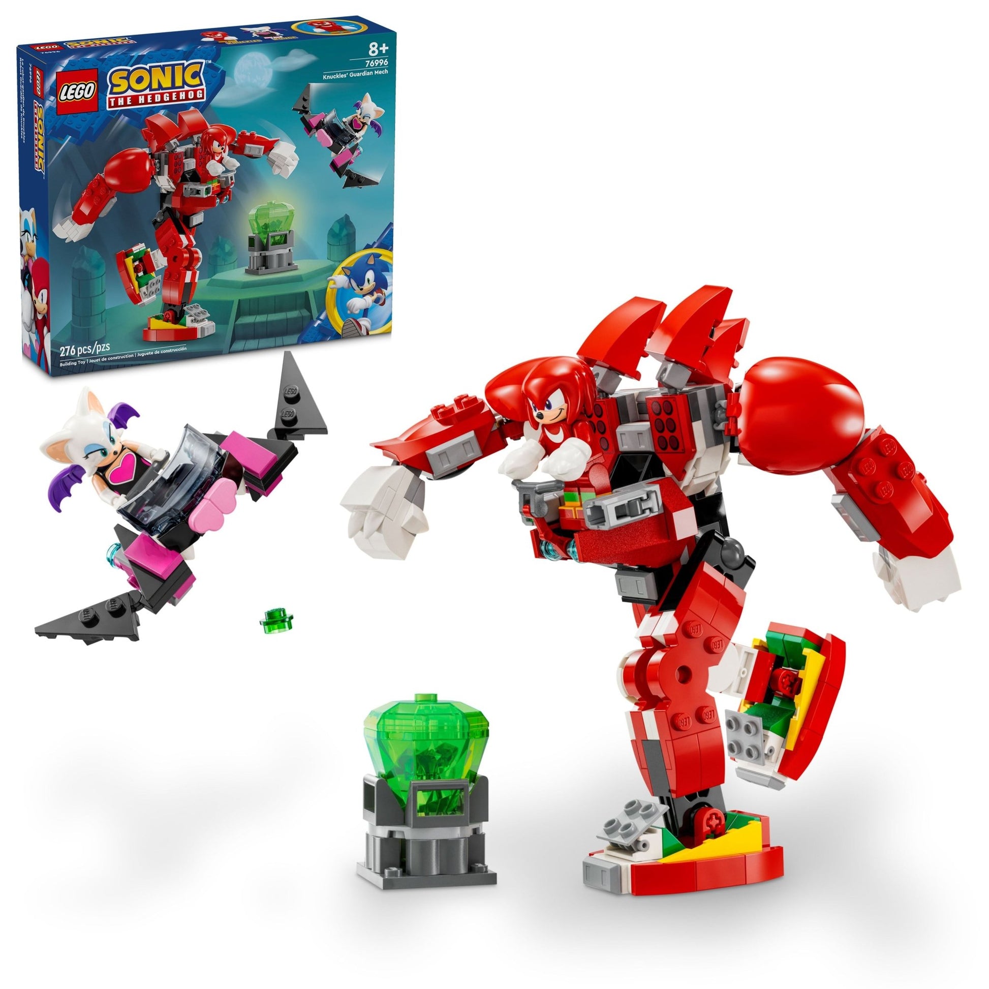 LEGO Sonic the Hedgehog Knuckles?€? Guardian Mech Building Toy Set 76996 - Mastermind Toys___232564