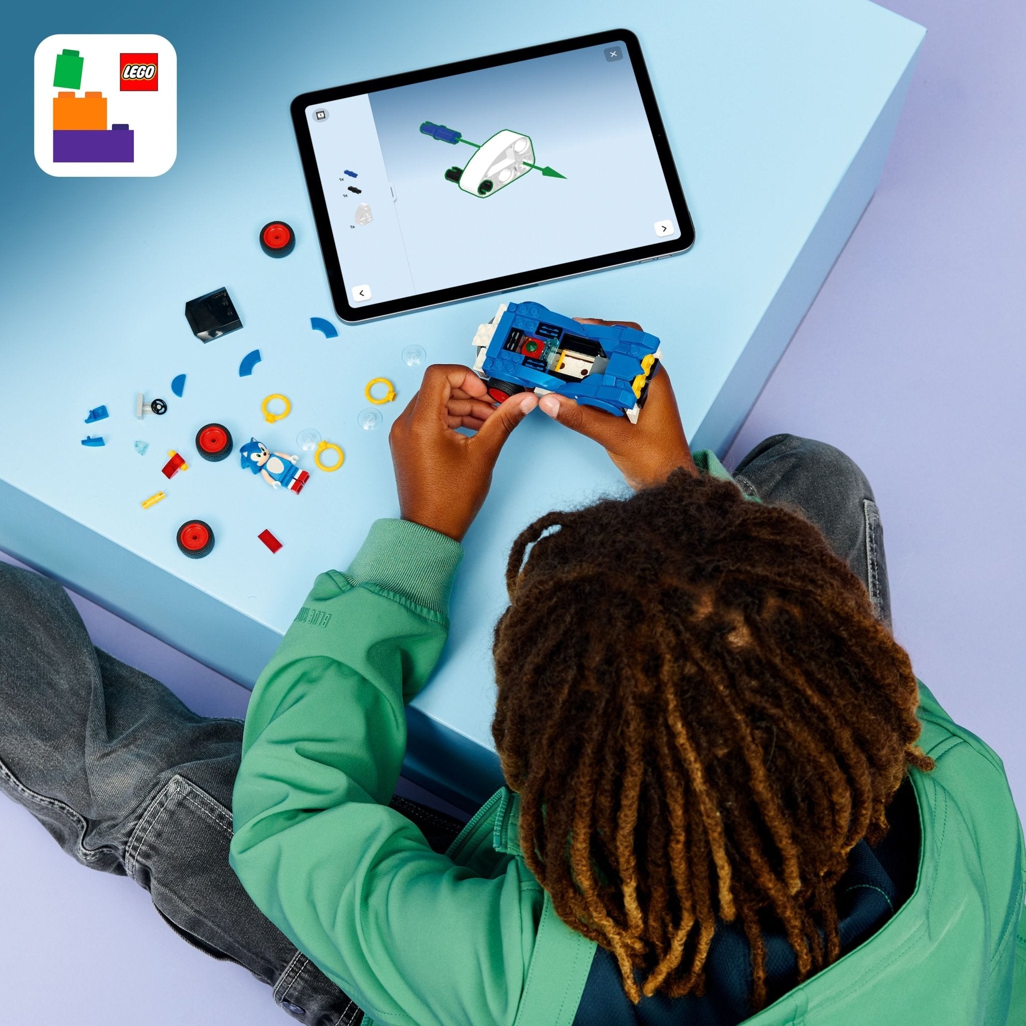 LEGO® Sonic the Hedgehog™ Sonic: Speedster Lightning 77117 - Mastermind Toys___249591