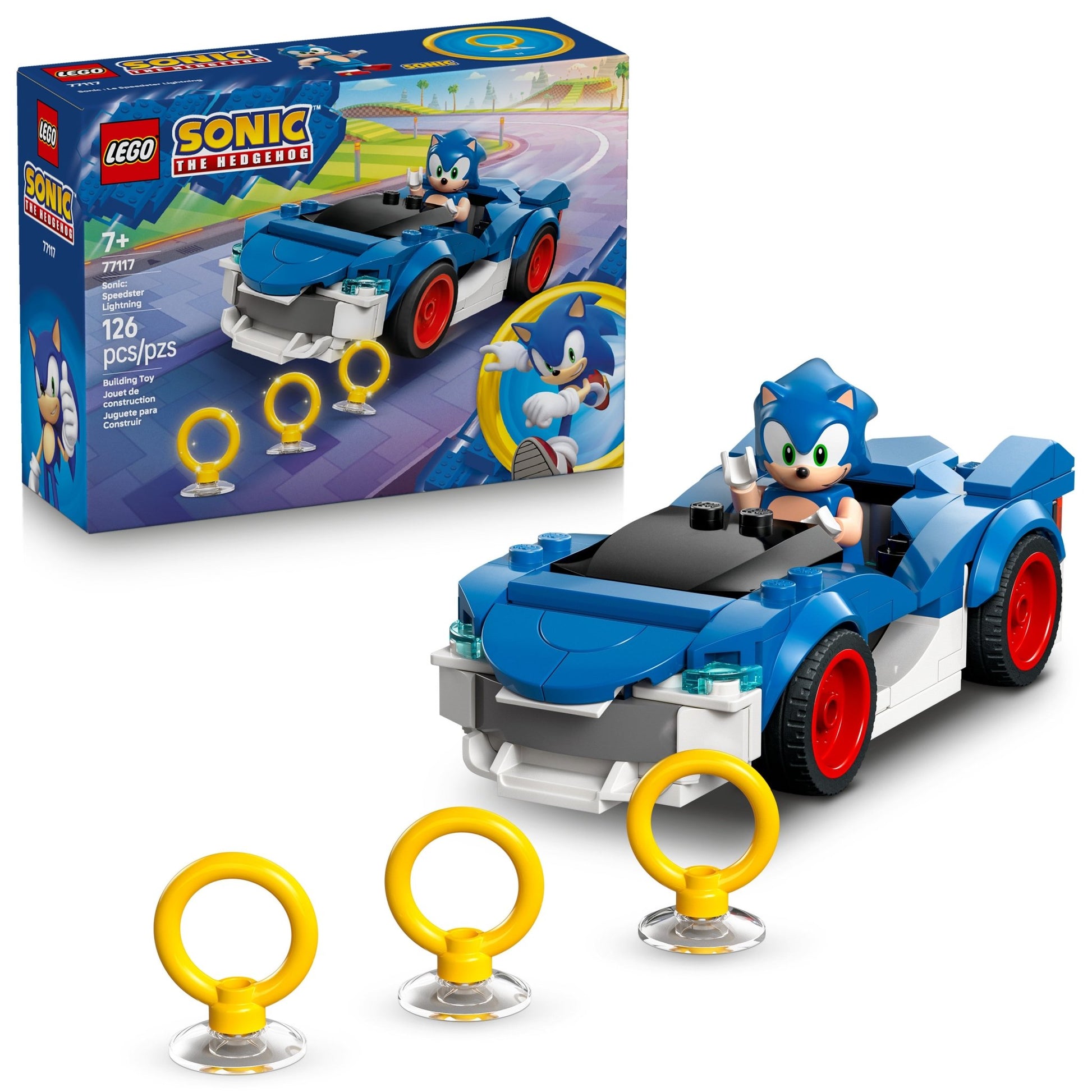 LEGO® Sonic the Hedgehog™ Sonic: Speedster Lightning 77117 - Mastermind Toys___249591