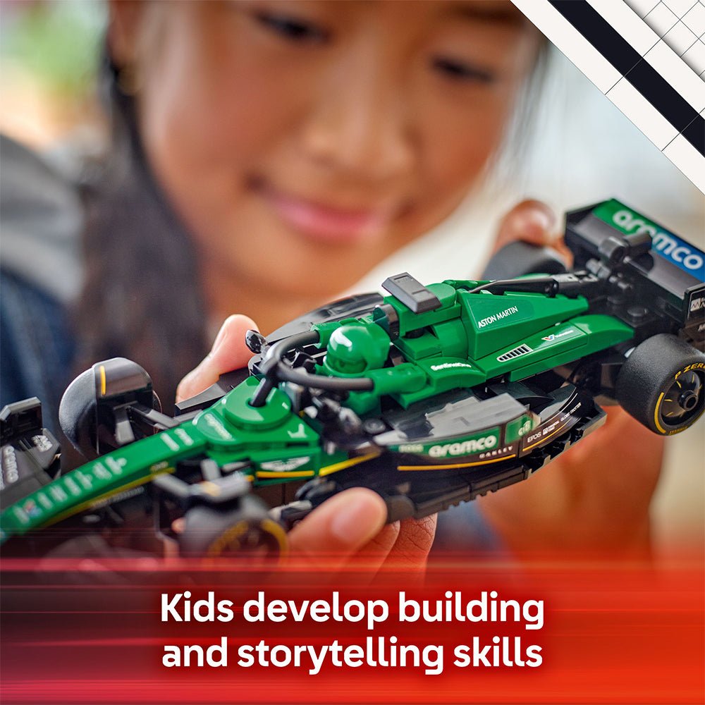 LEGO® Speed Champions Aston Martin Aramco F1® AMR24 Race Car 77245 - Mastermind Toys___245051