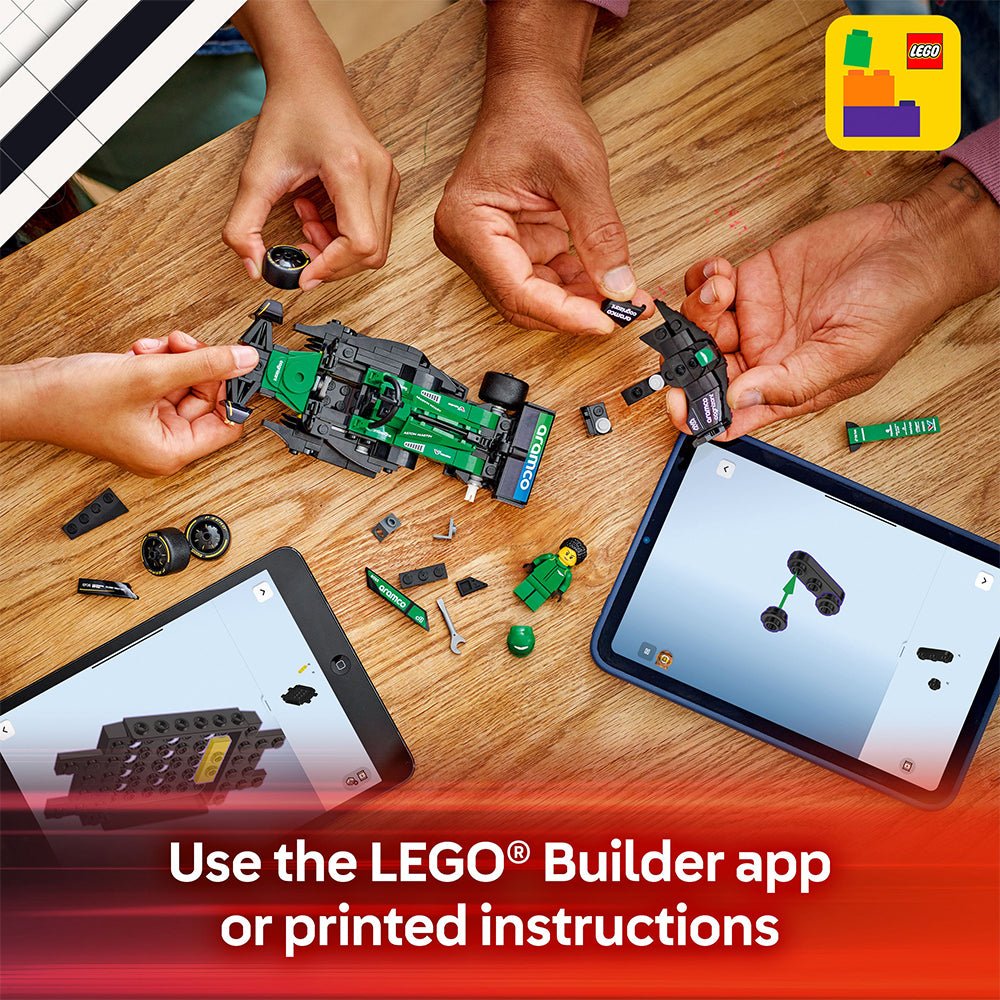 LEGO® Speed Champions Aston Martin Aramco F1® AMR24 Race Car 77245 - Mastermind Toys___245051