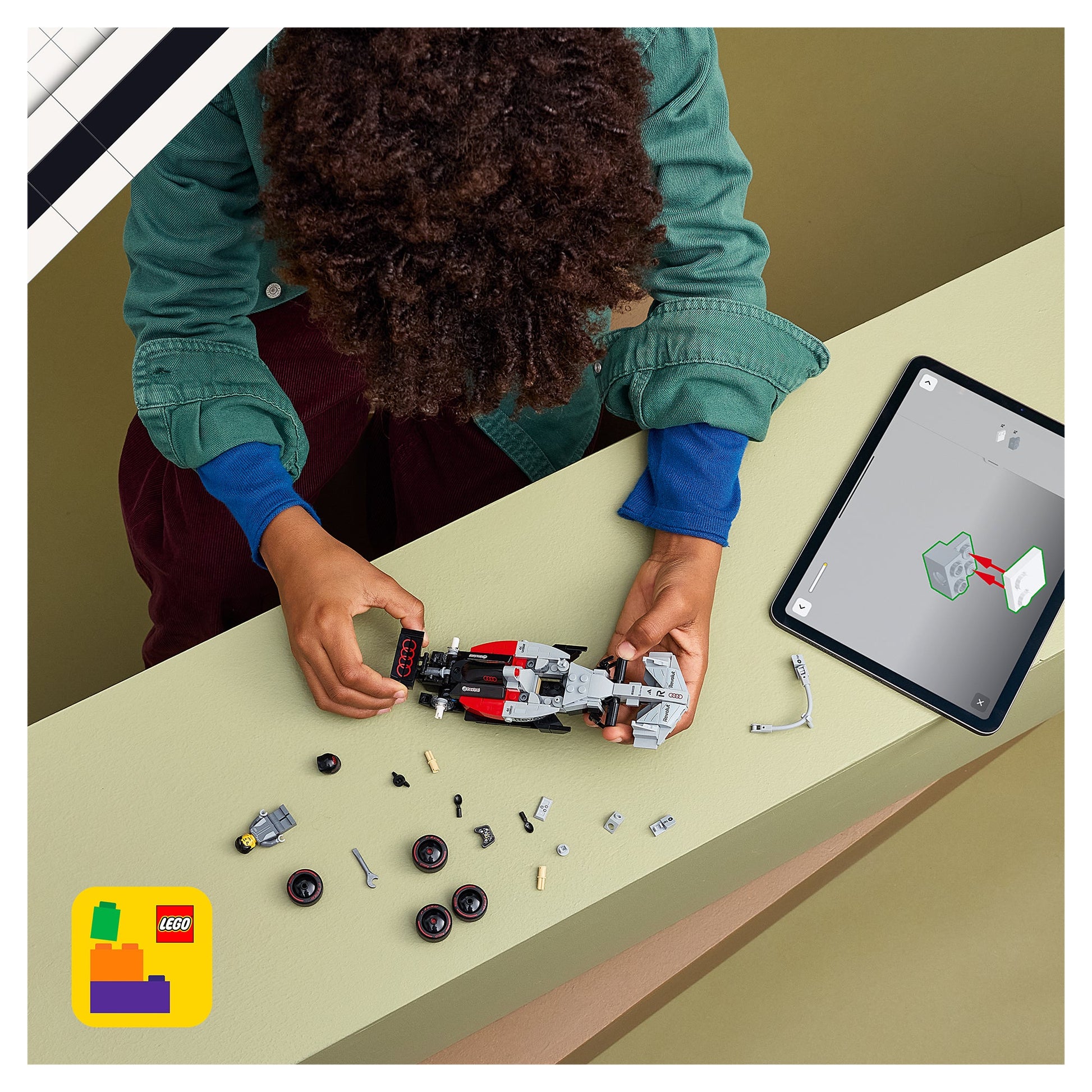 LEGO Speed Champions Audi Revolut F1 Team R26 Race Car 77259 - Mastermind Toys___249632