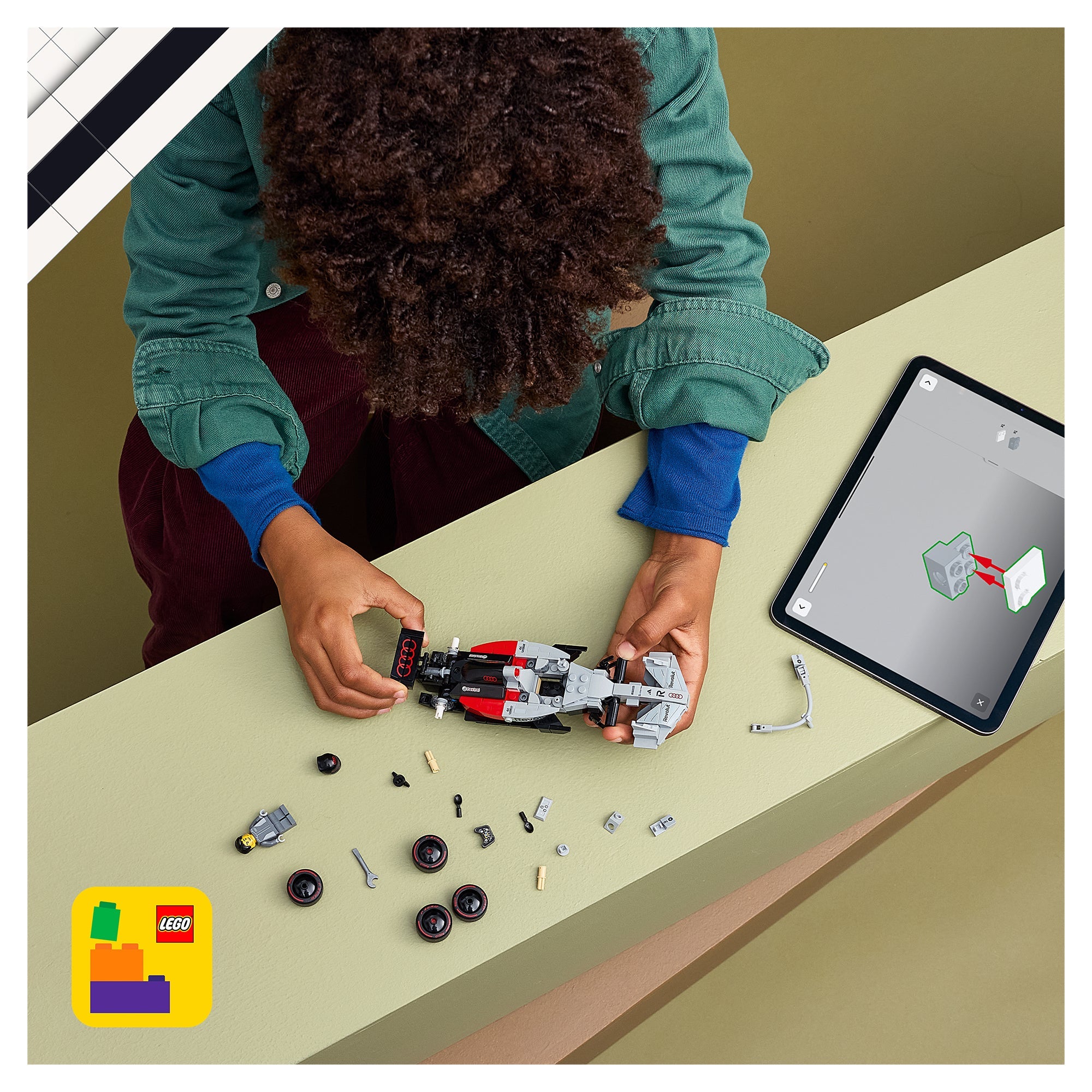 LEGO Speed Champions Audi Revolut F1 Team R26 Race Car 77259 - Mastermind Toys___249632