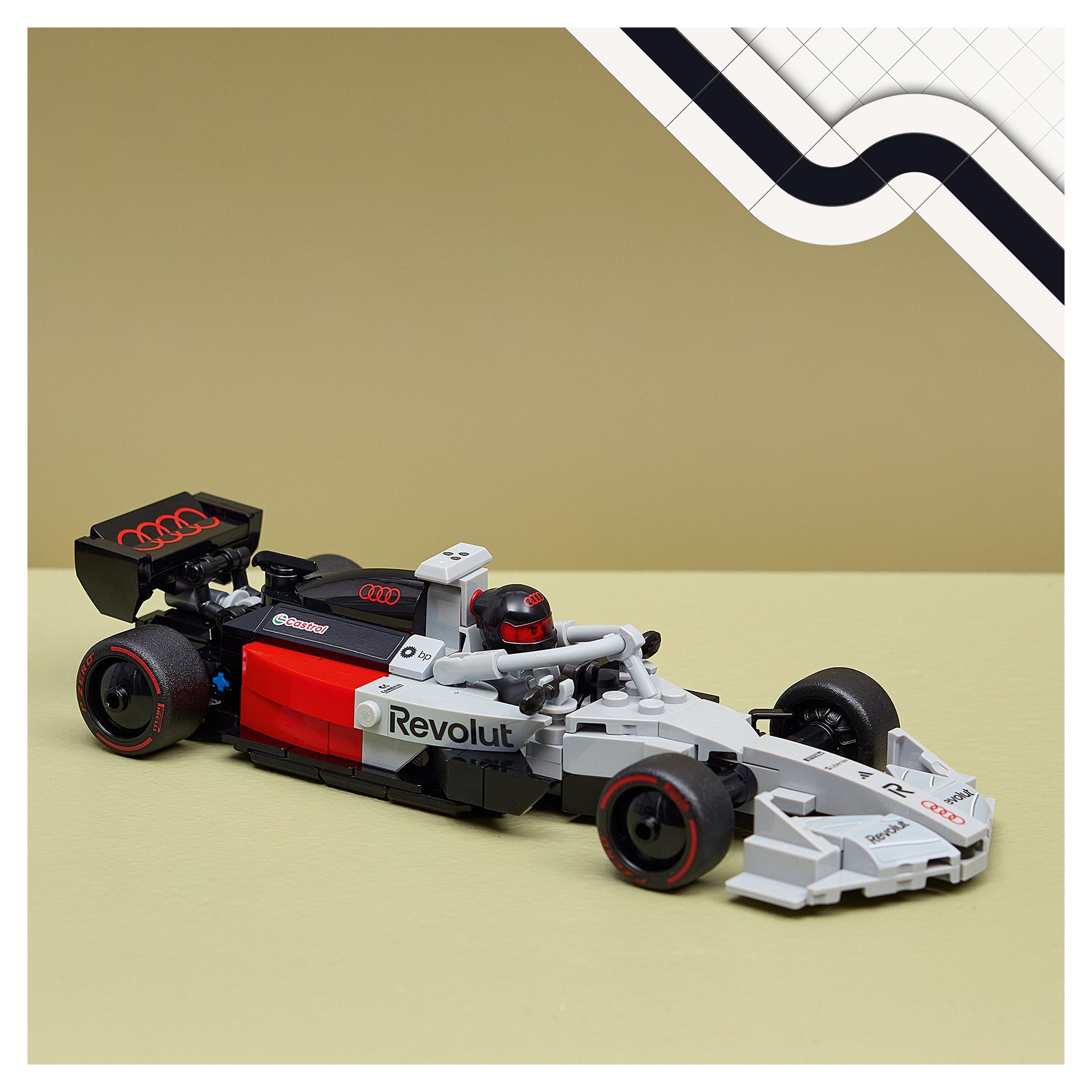 LEGO Speed Champions Audi Revolut F1 Team R26 Race Car 77259 - Mastermind Toys___249632