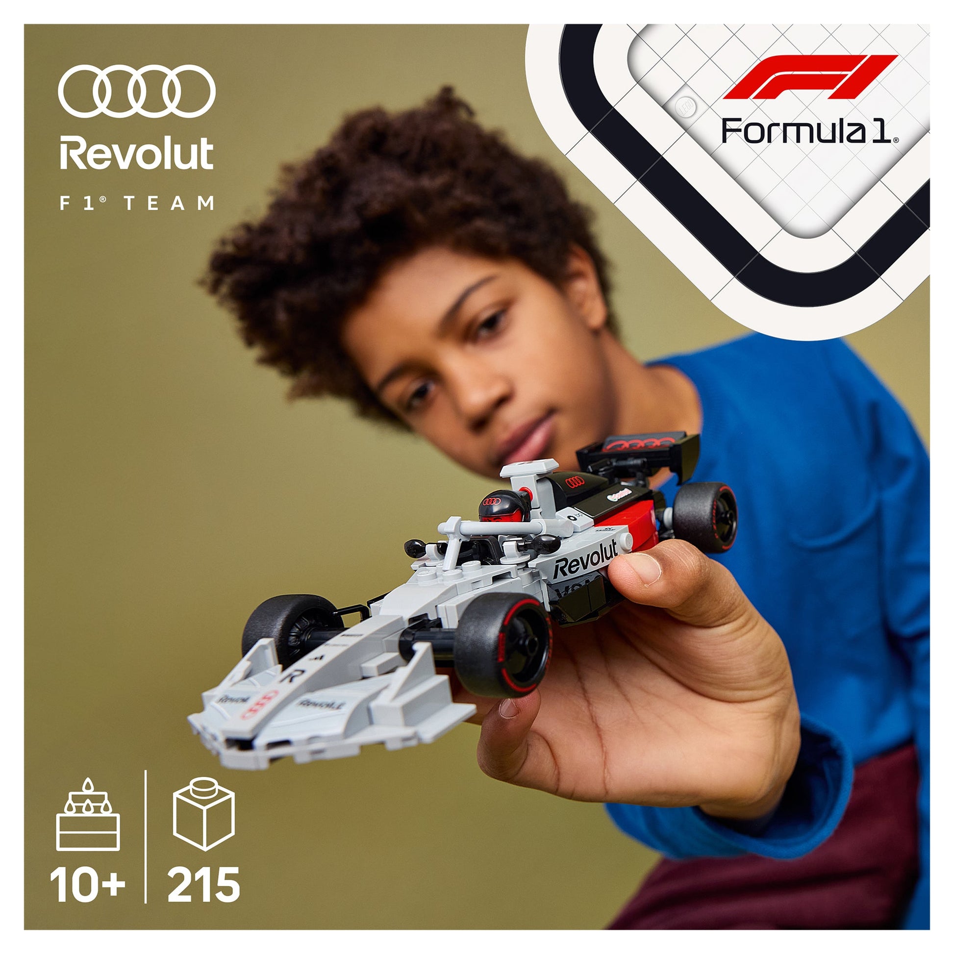 LEGO Speed Champions Audi Revolut F1 Team R26 Race Car 77259 - Mastermind Toys___249632