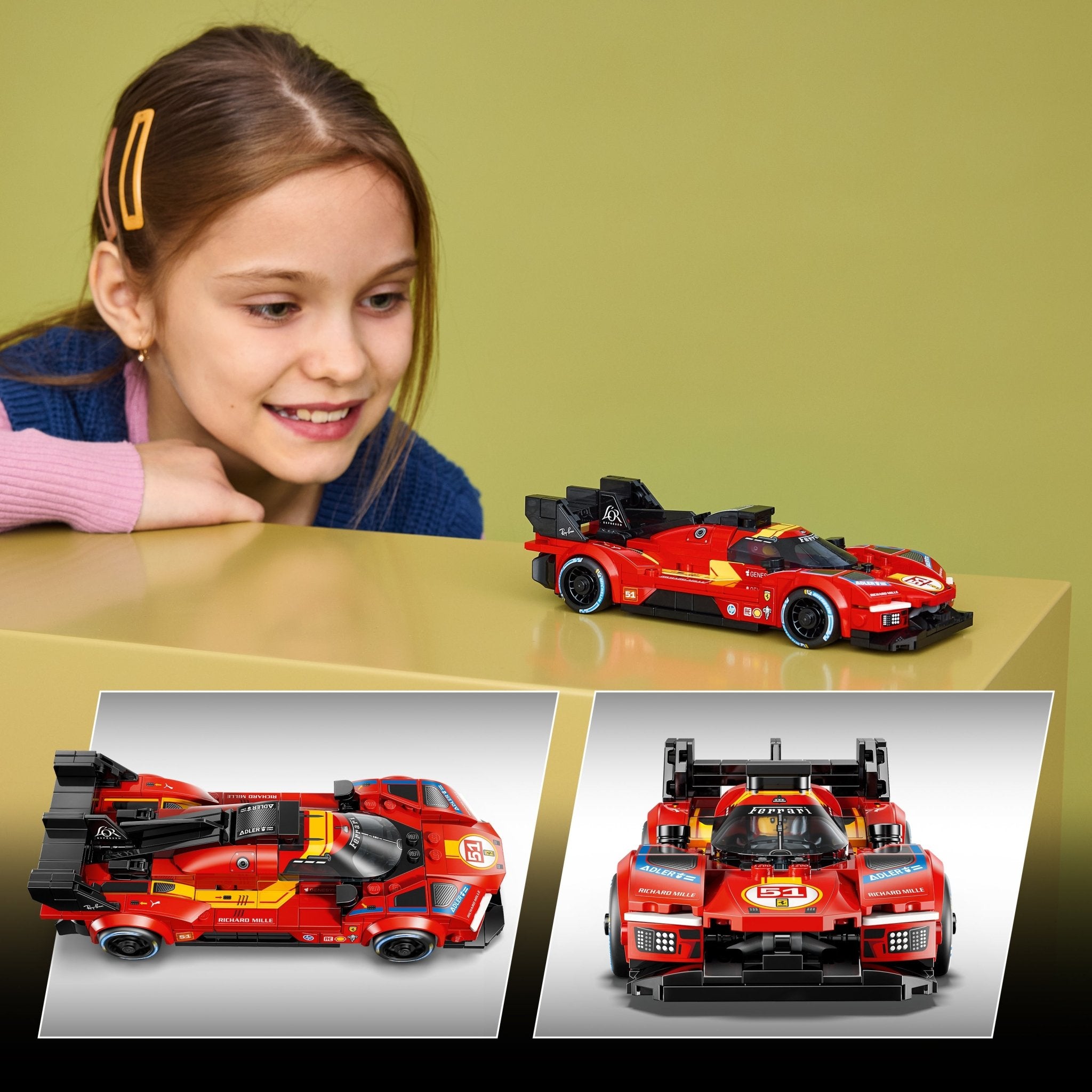 LEGO® Speed Champions Ferrari 499P Toy Car 77261 - Mastermind Toys___253920