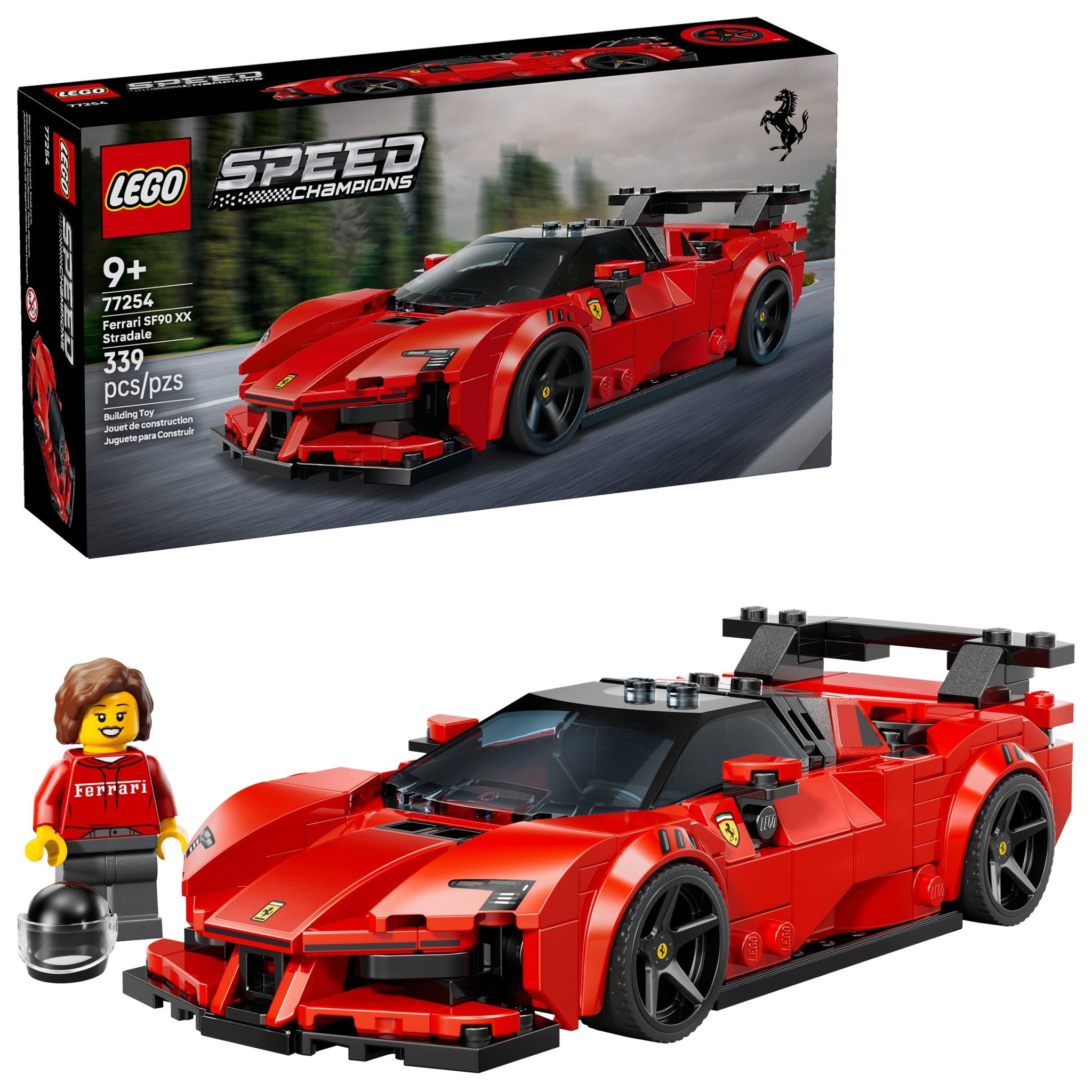 LEGO® Speed Champions Ferrari SF90 XX Stradale Sports Car 77254 - Mastermind Toys___249594