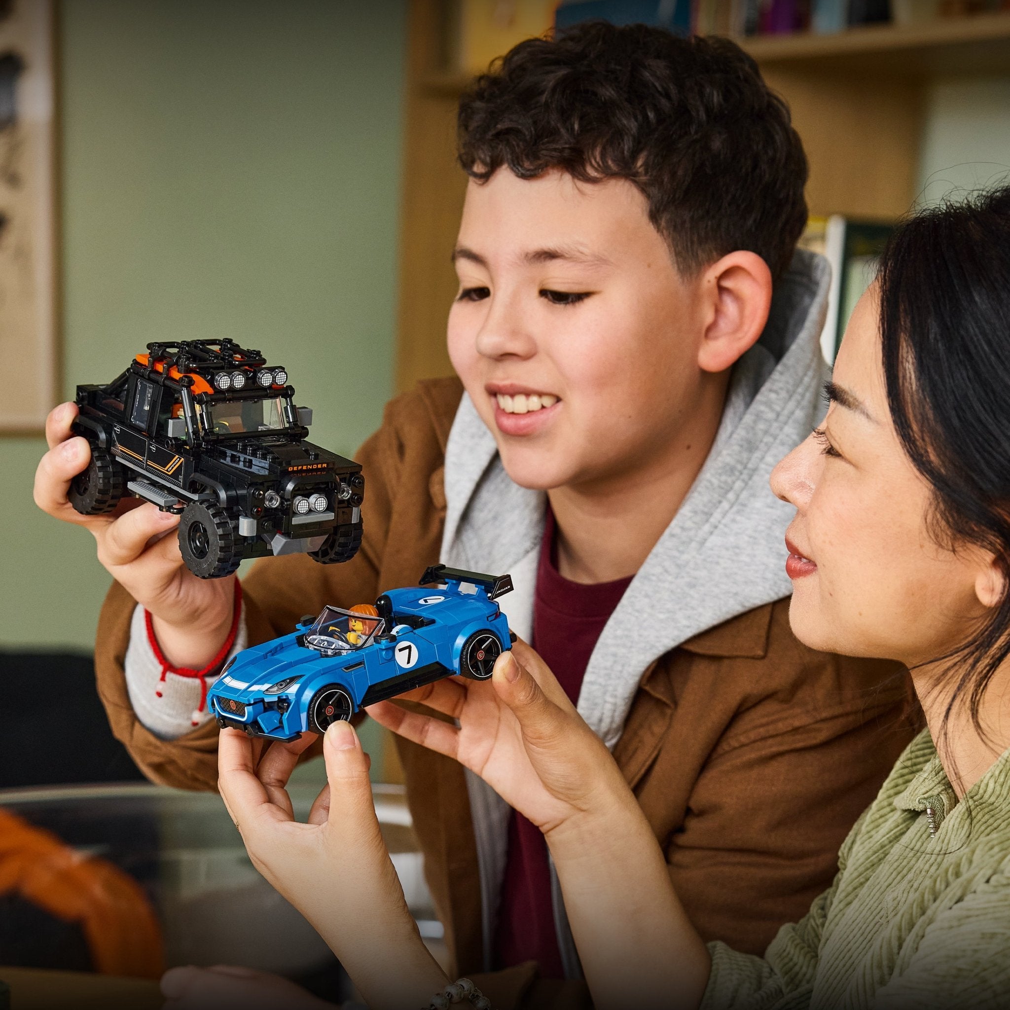 LEGO® Speed Champions Jaguar Project 7 & Land Rover Defender 77264 - Mastermind Toys___253923
