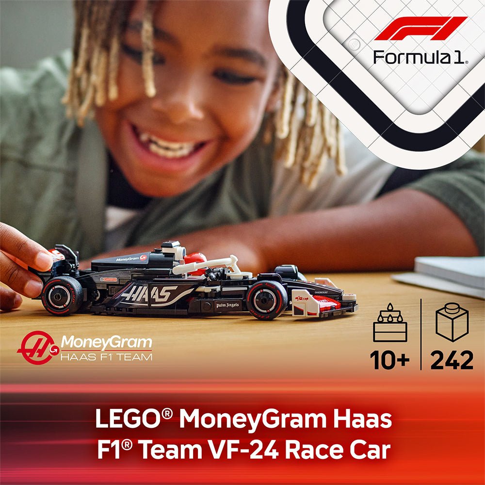 LEGO® Speed Champions MoneyGram Haas F1® Team VF - 24 Race Car 77250 - Mastermind Toys___245056