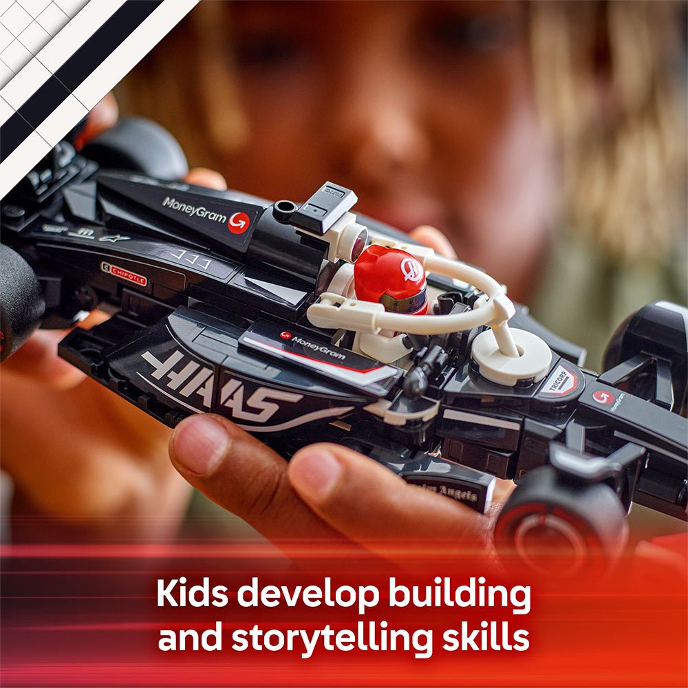 LEGO® Speed Champions MoneyGram Haas F1® Team VF - 24 Race Car 77250 - Mastermind Toys___245056