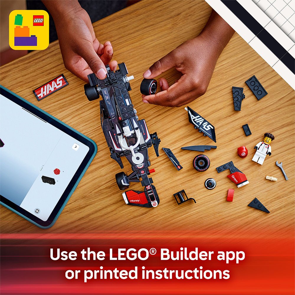 LEGO® Speed Champions MoneyGram Haas F1® Team VF - 24 Race Car 77250 - Mastermind Toys___245056