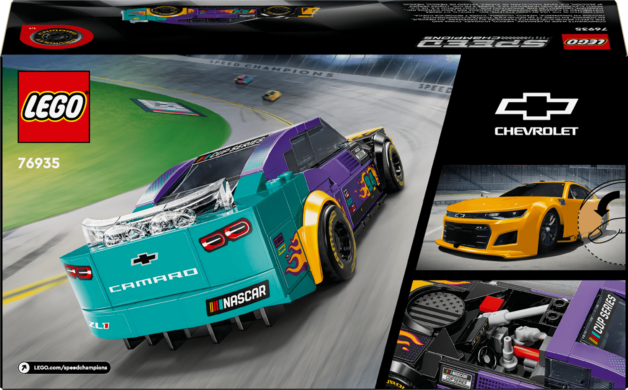 LEGO Speed Champions NASCAR Next Gen Chevrolet Camaro ZL1 76935 Mastermind Toys