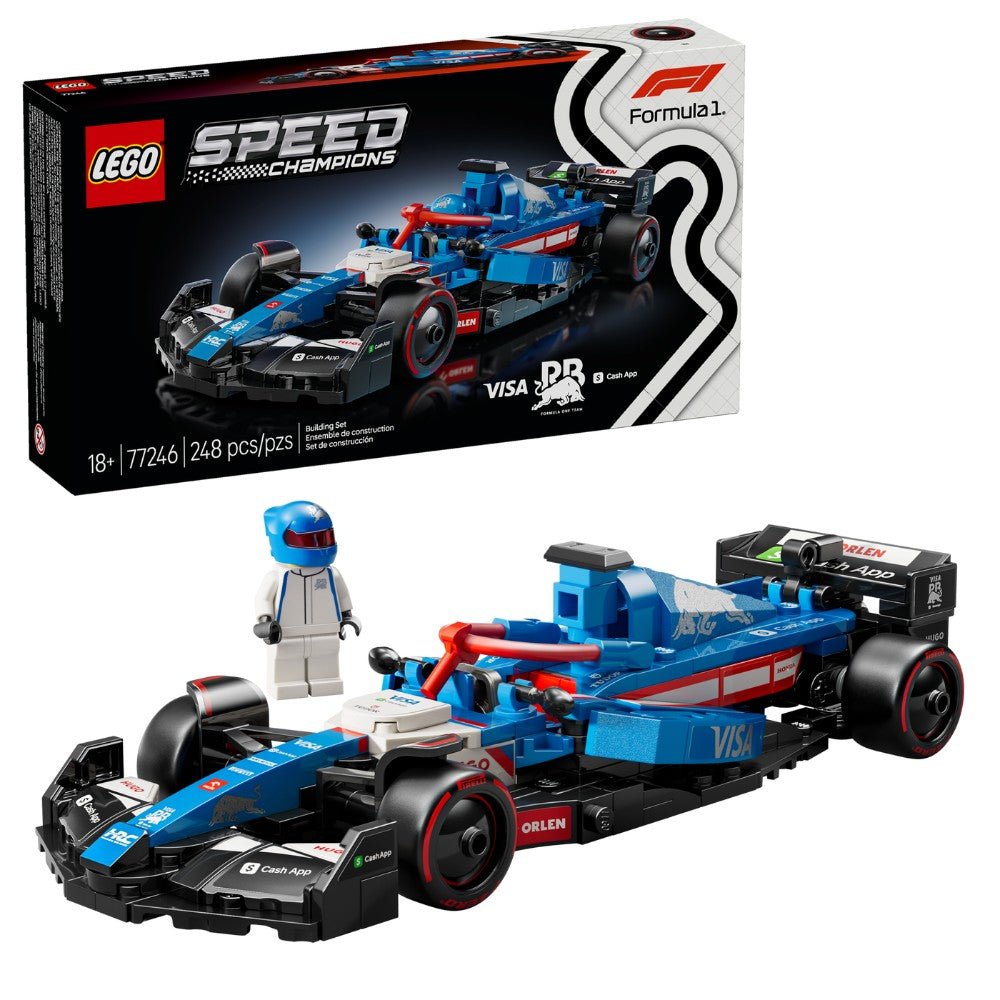 LEGO® Speed Champions Visa Cash App RB VCARB 01 F1® Race Car 77246 - Mastermind Toys___245052