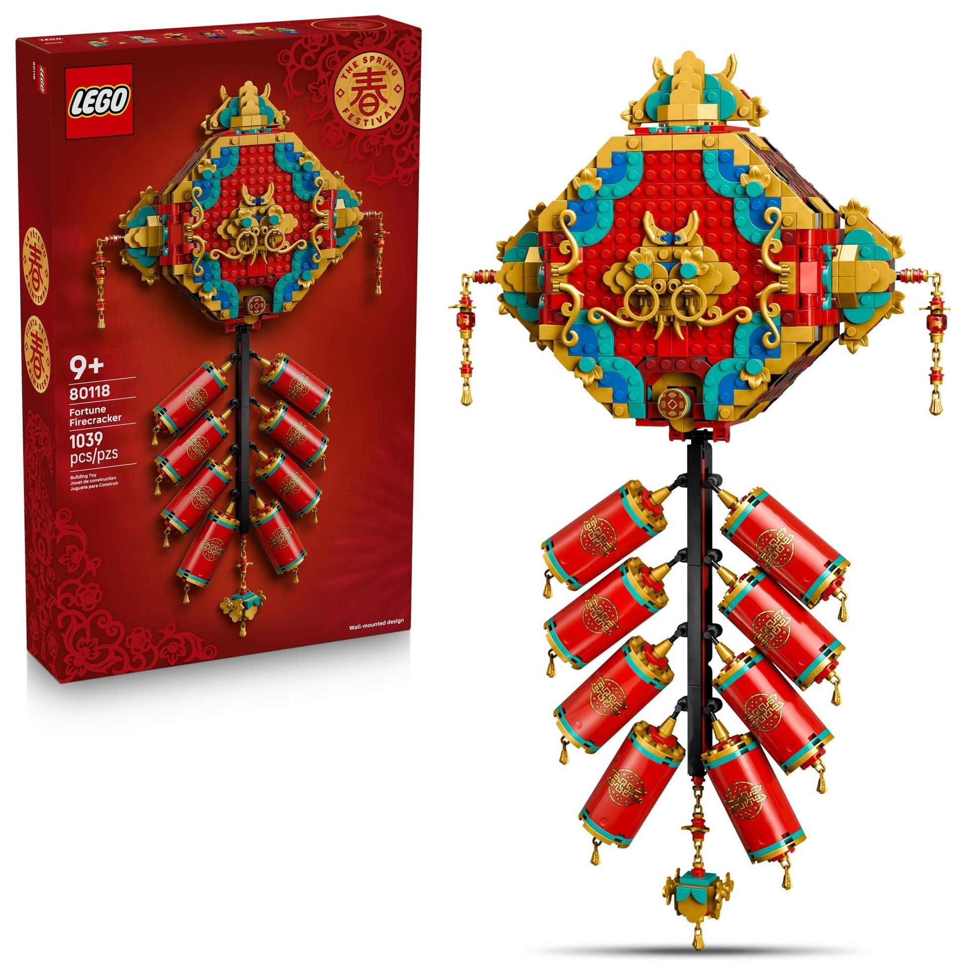 LEGO® Spring Festival Fortune Firecracker 80118 - Mastermind Toys___249598